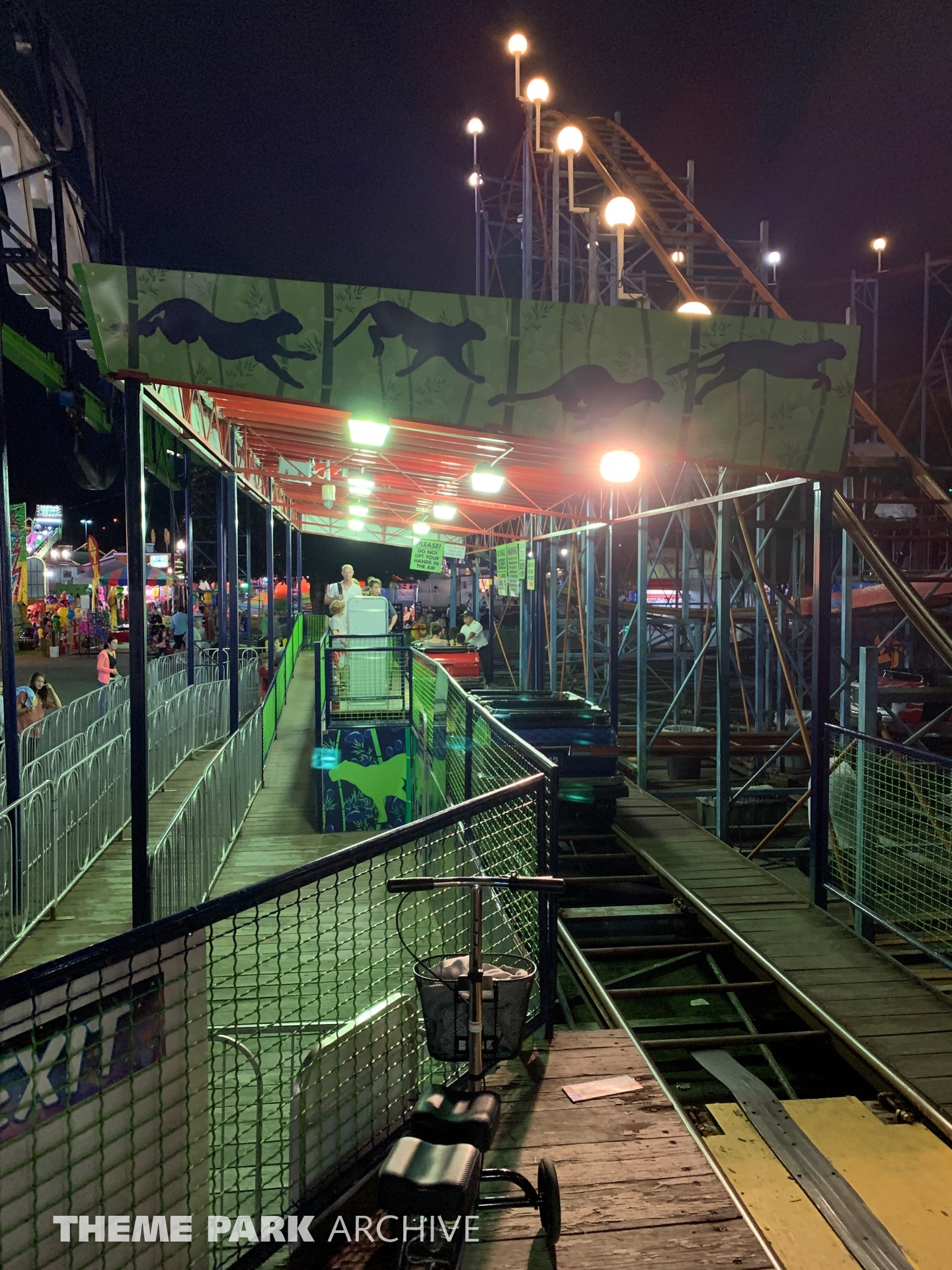 Wild Cat at Washington State Fair Theme Park Archive