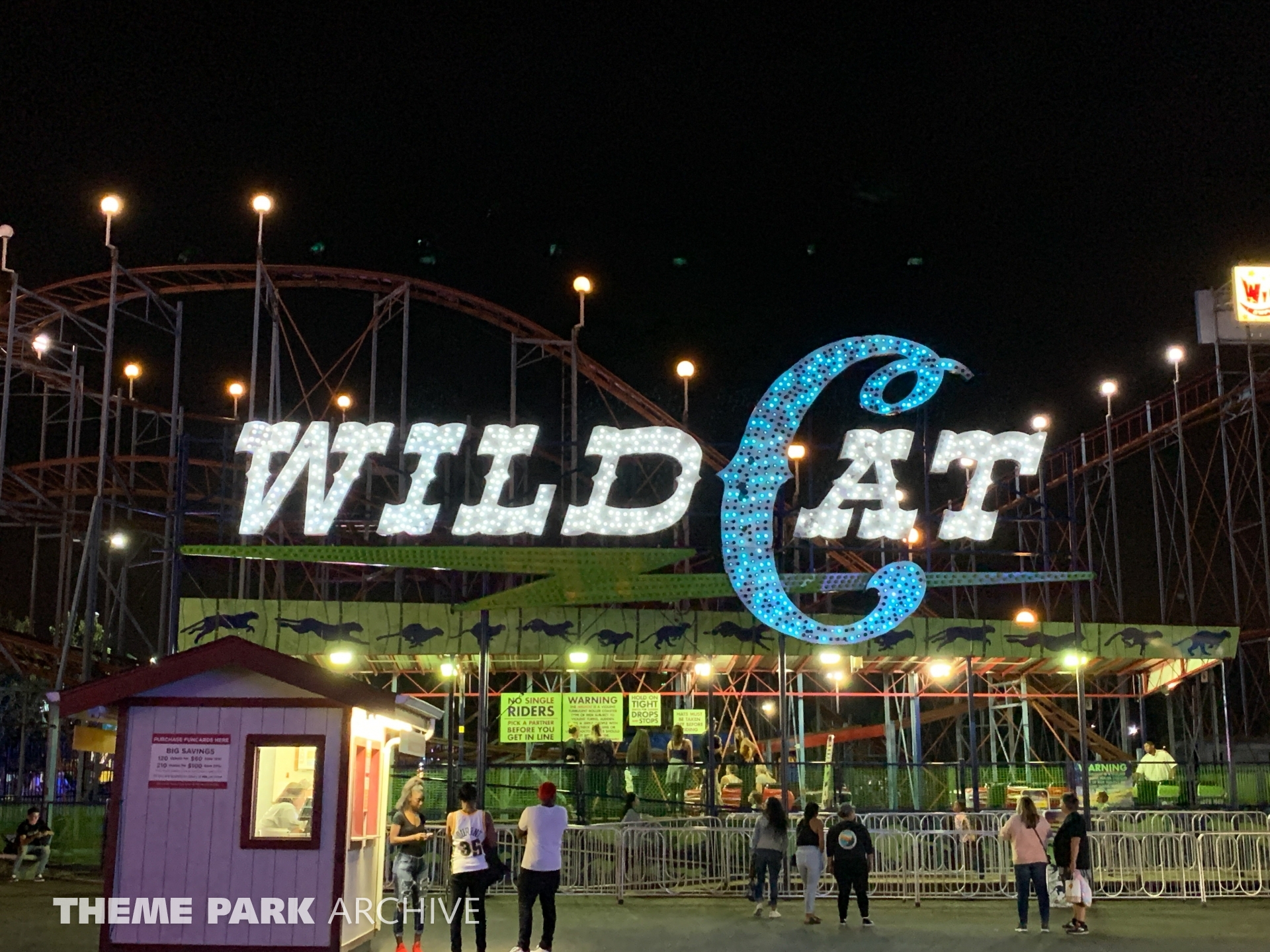 Wild Cat at Washington State Fair Theme Park Archive