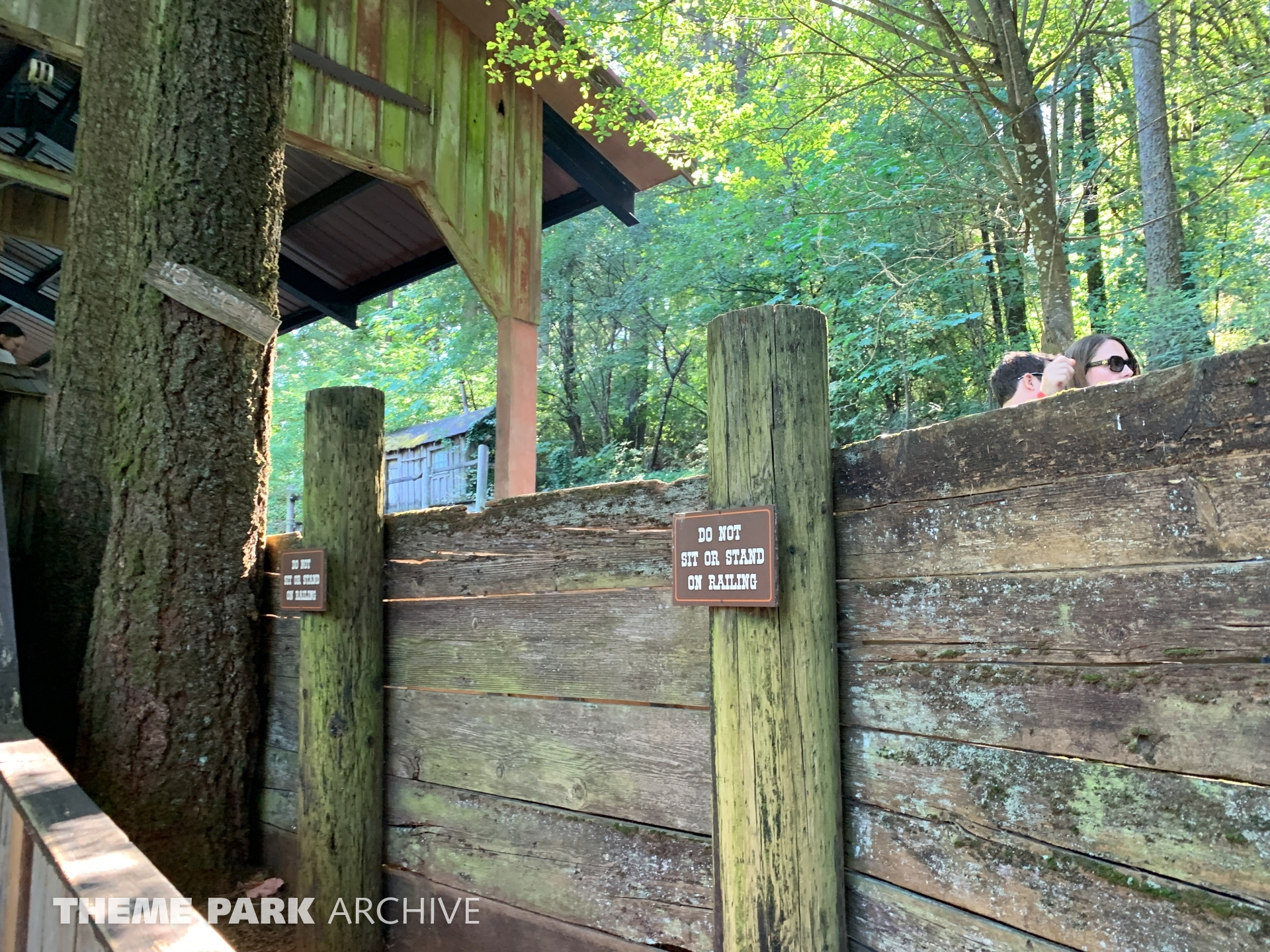 Big Timber Log Ride at Enchanted Forest Theme Park Archive