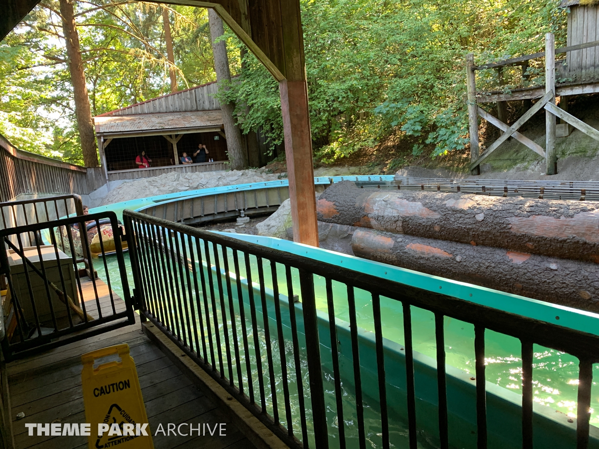Big Timber Log Ride at Enchanted Forest Theme Park Archive