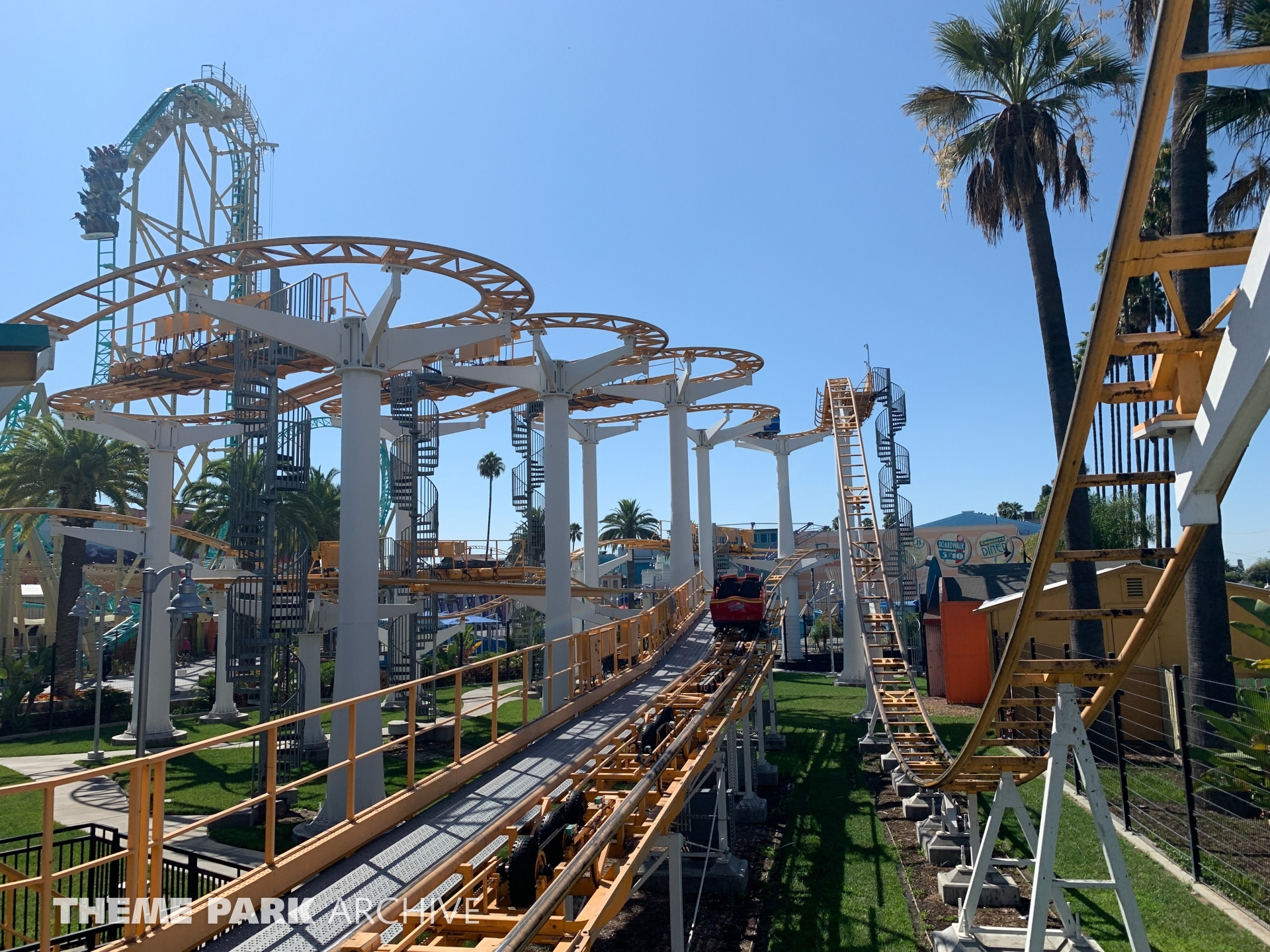 Coast Rider at Knott's Berry Farm Theme Park Archive