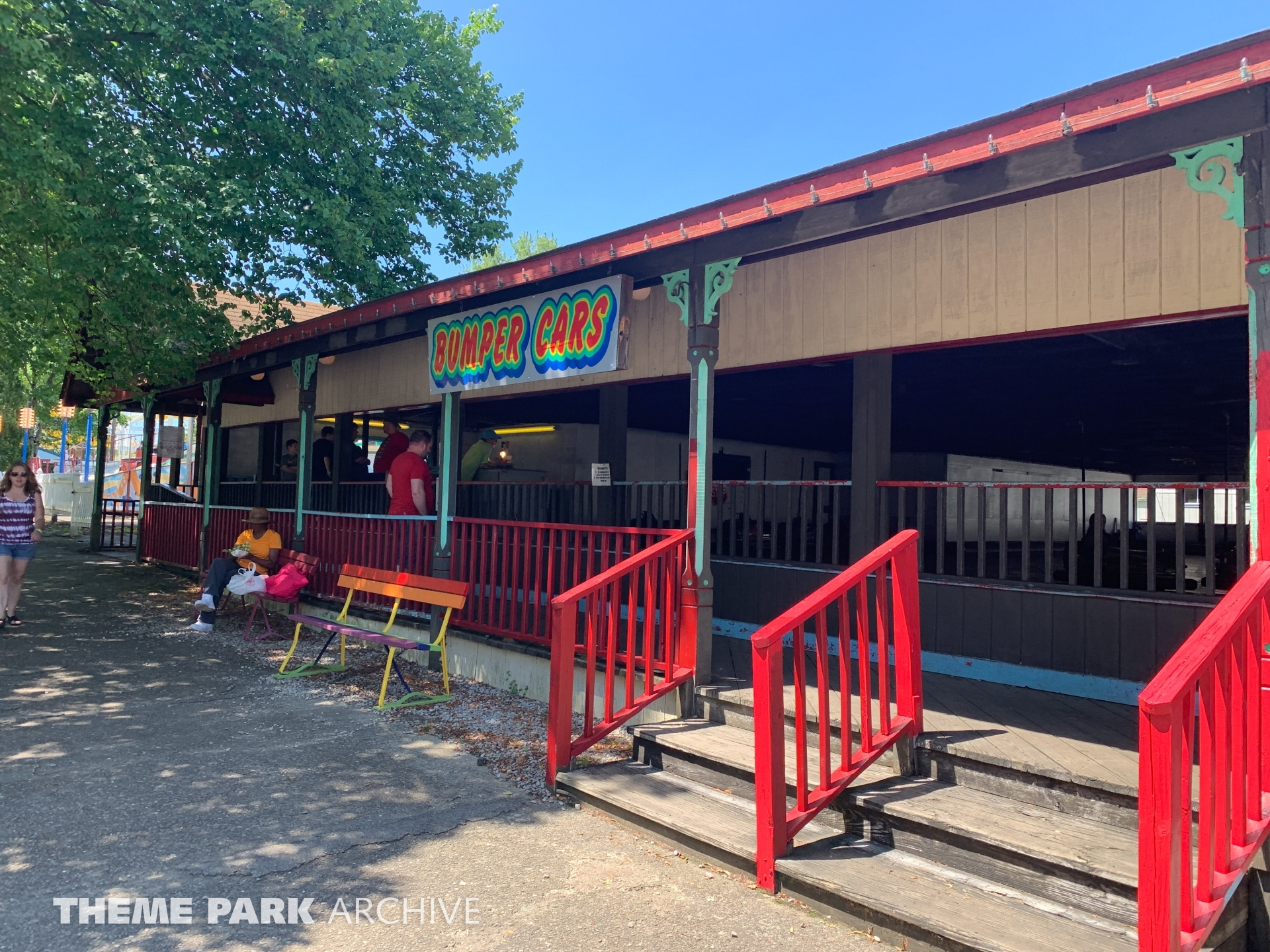 Bumper Cars at Conneaut Lake Park Theme Park Archive