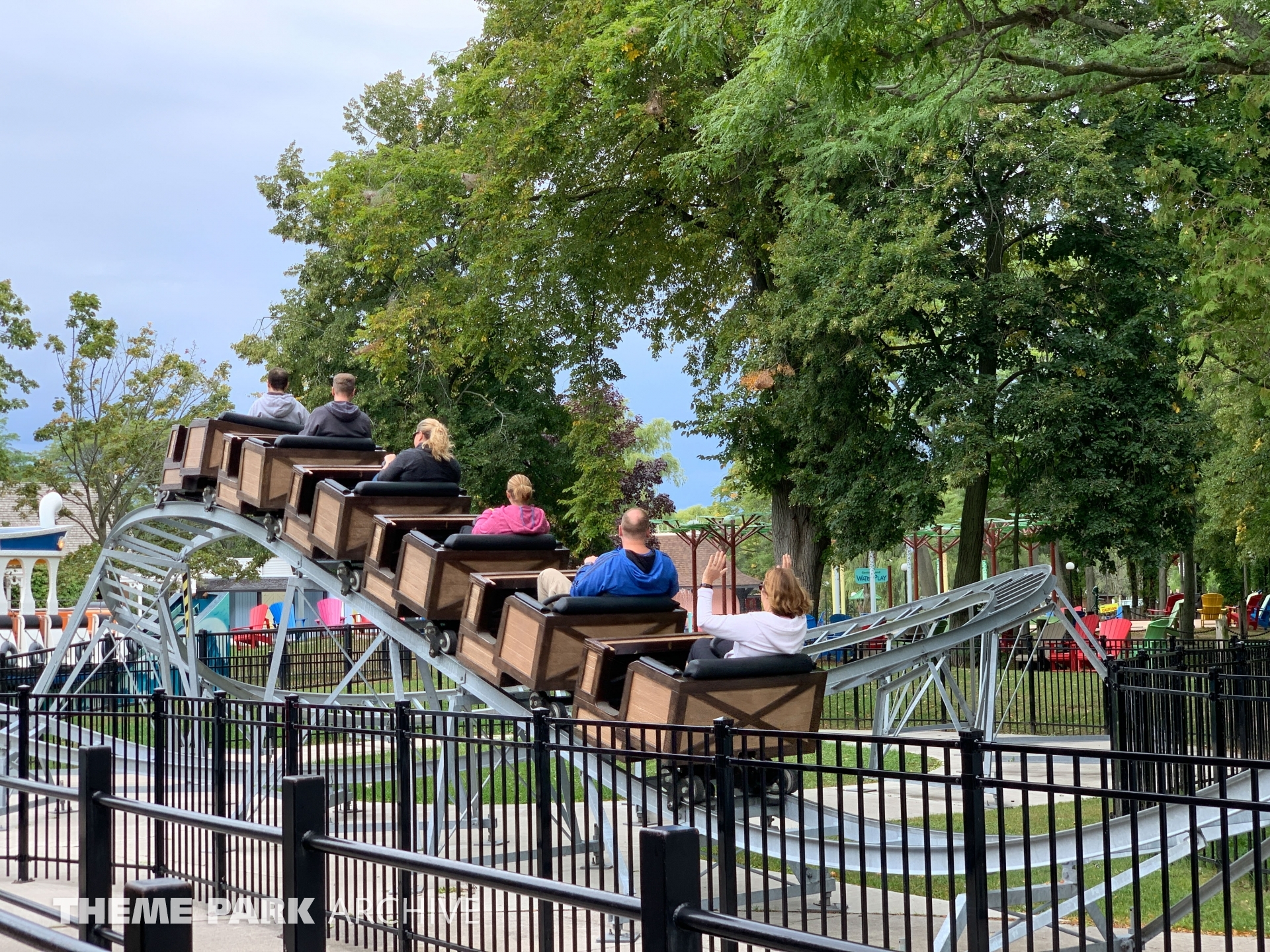 Toronto Island Mine Coaster at Centreville Amusement Park Theme Park