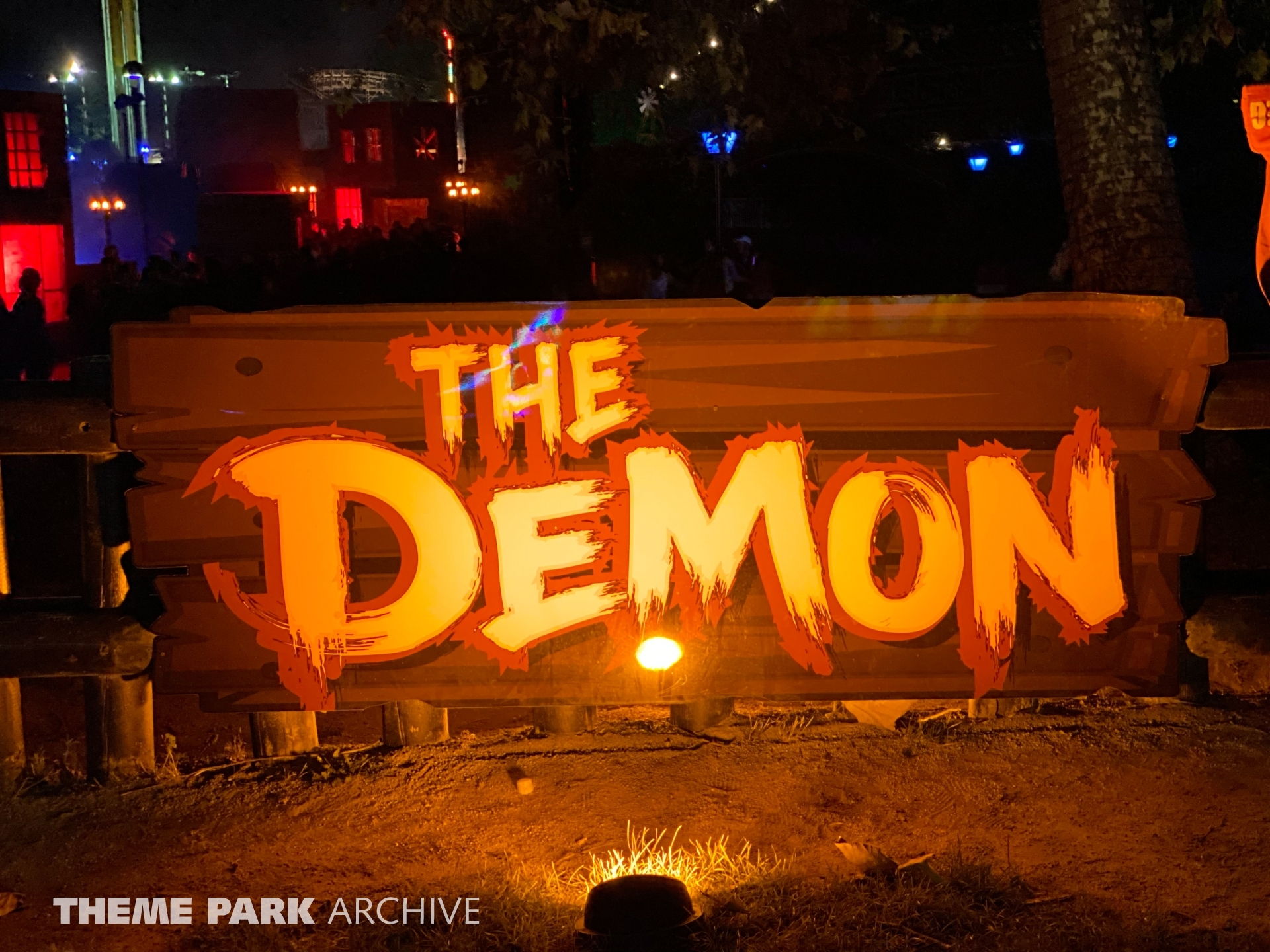 Demon at California's Great America Theme Park Archive