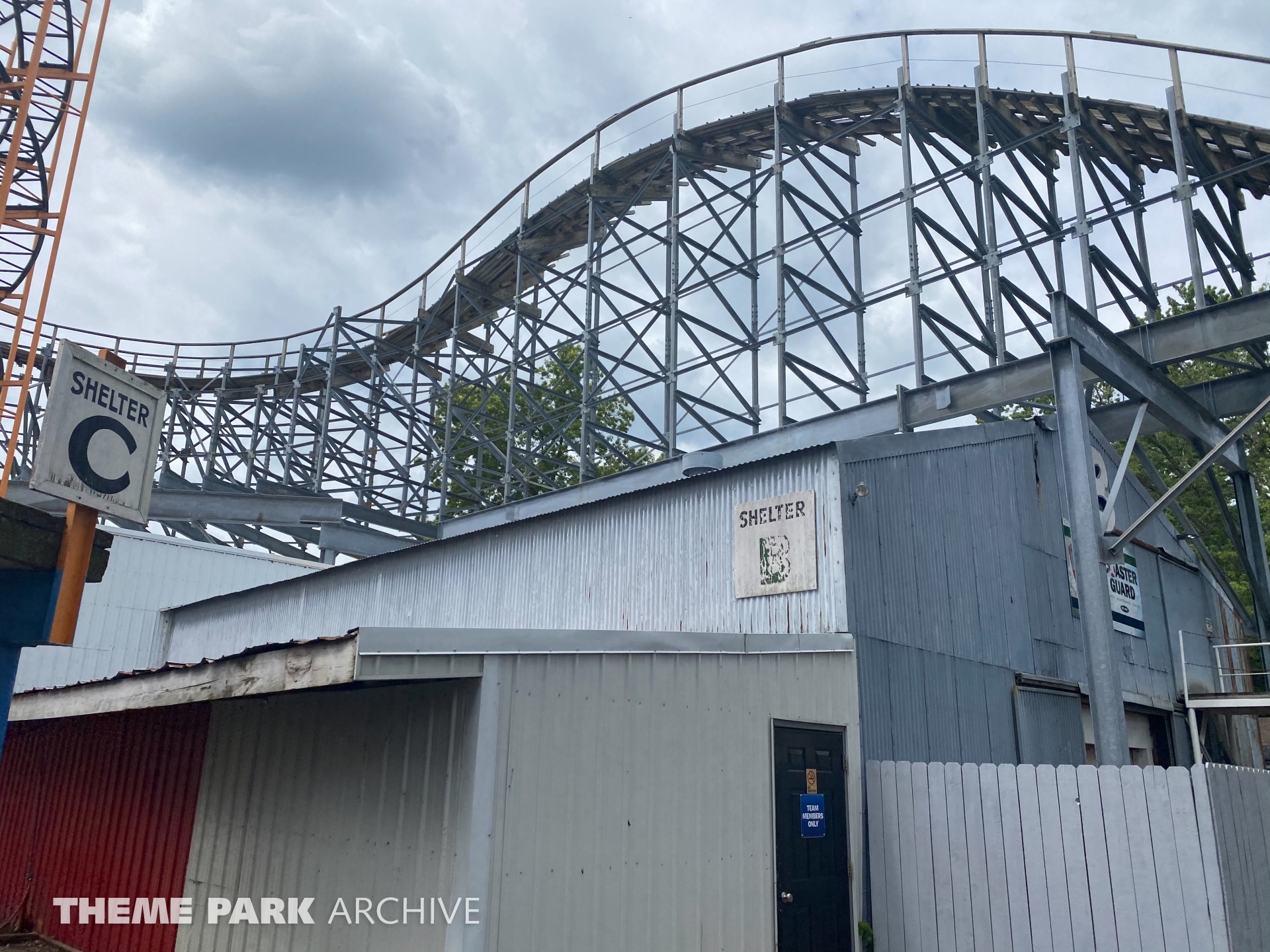 Cornball Express at Indiana Beach Theme Park Archive