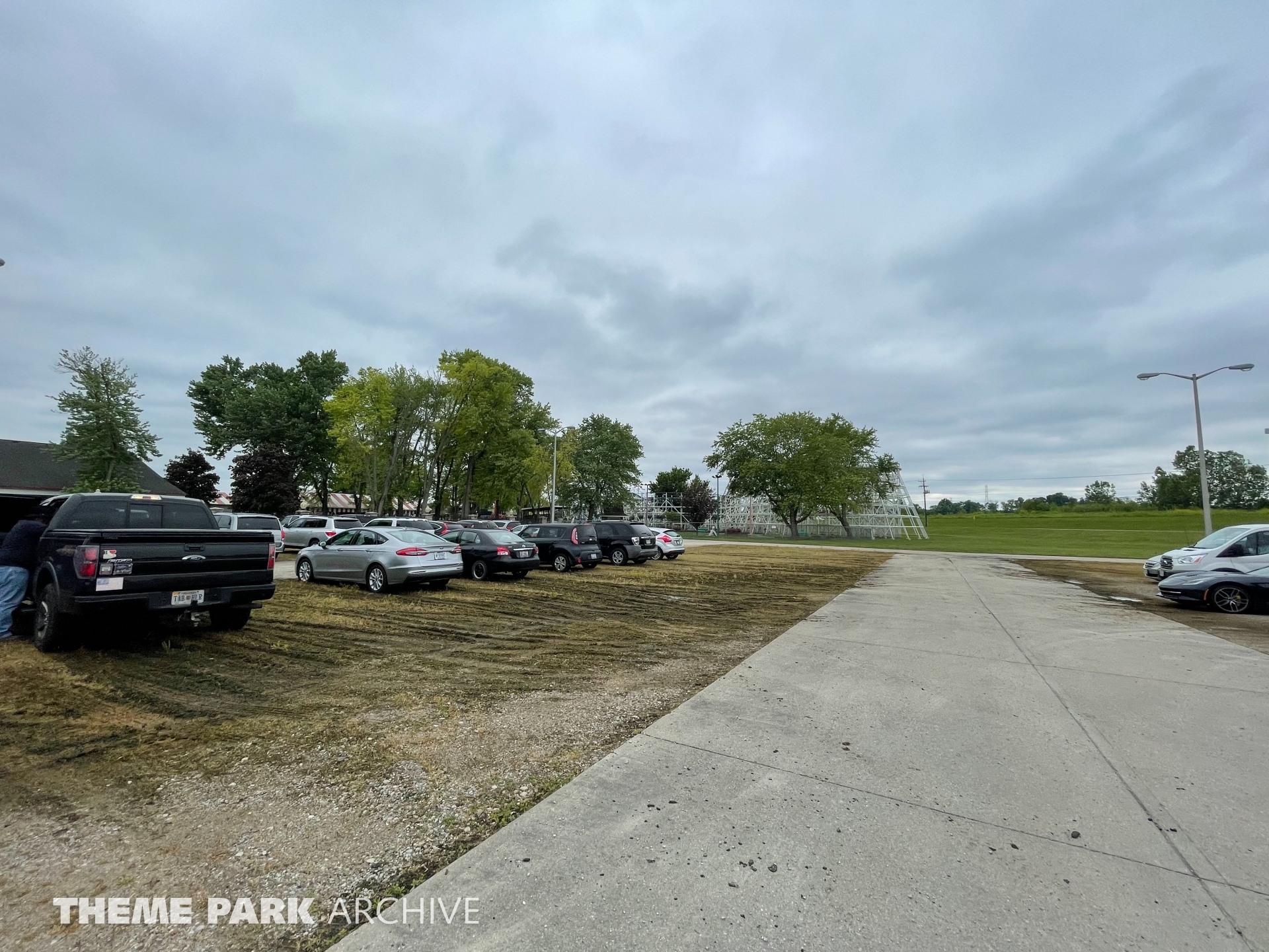 Parking at Stricker's Grove Theme Park Archive