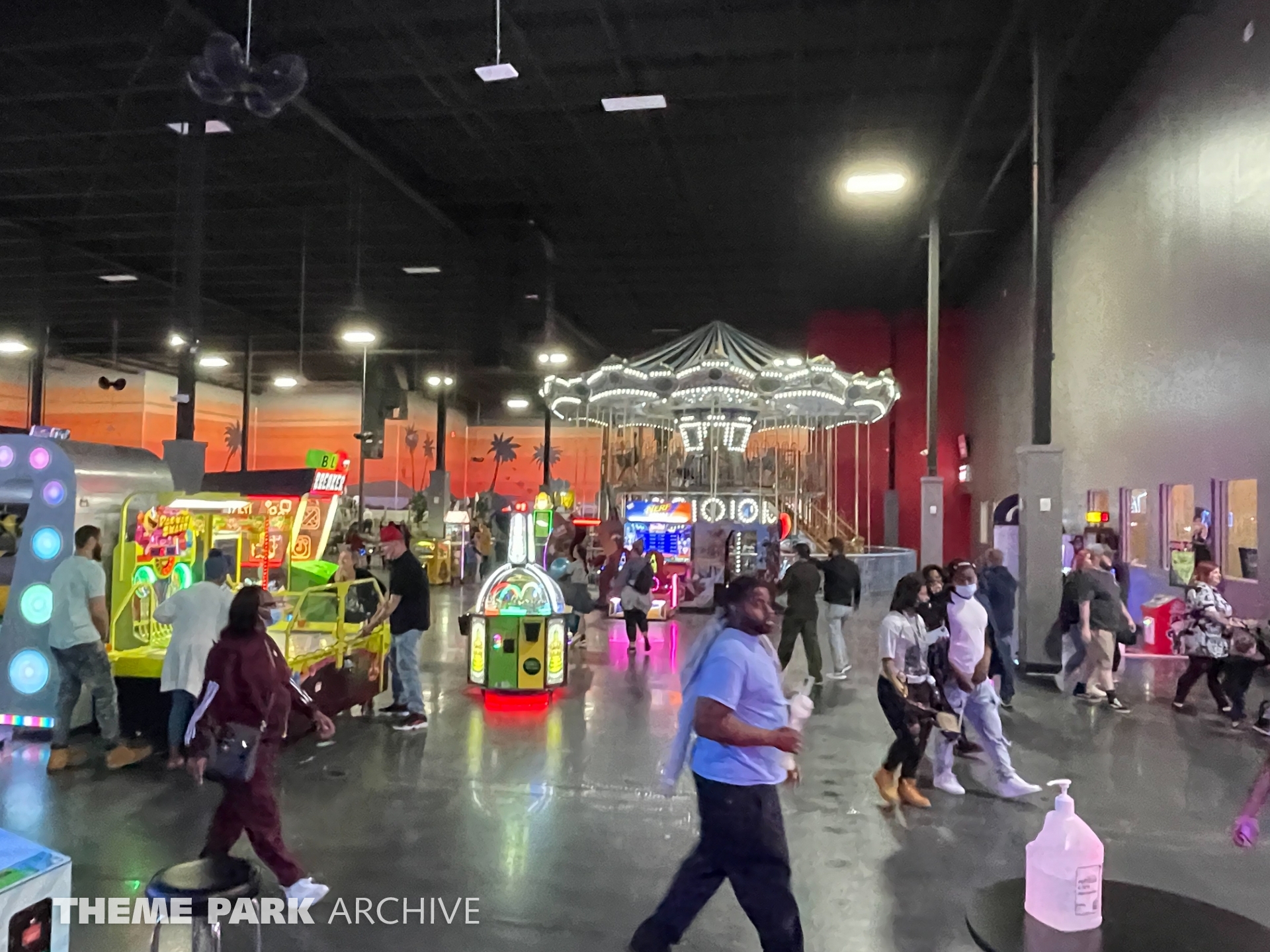 The Adeline Carousel at Scene75 Entertainment Center Dayton Theme