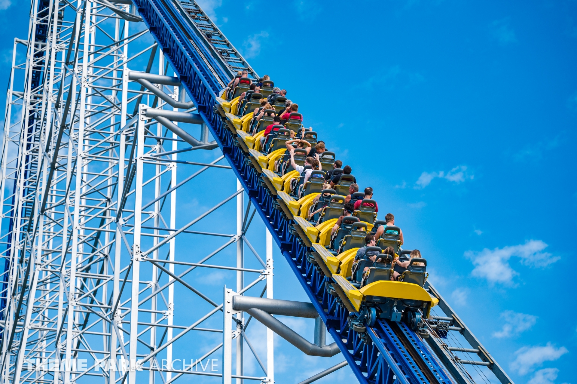 Millennium Force at Cedar Point Theme Park Archive