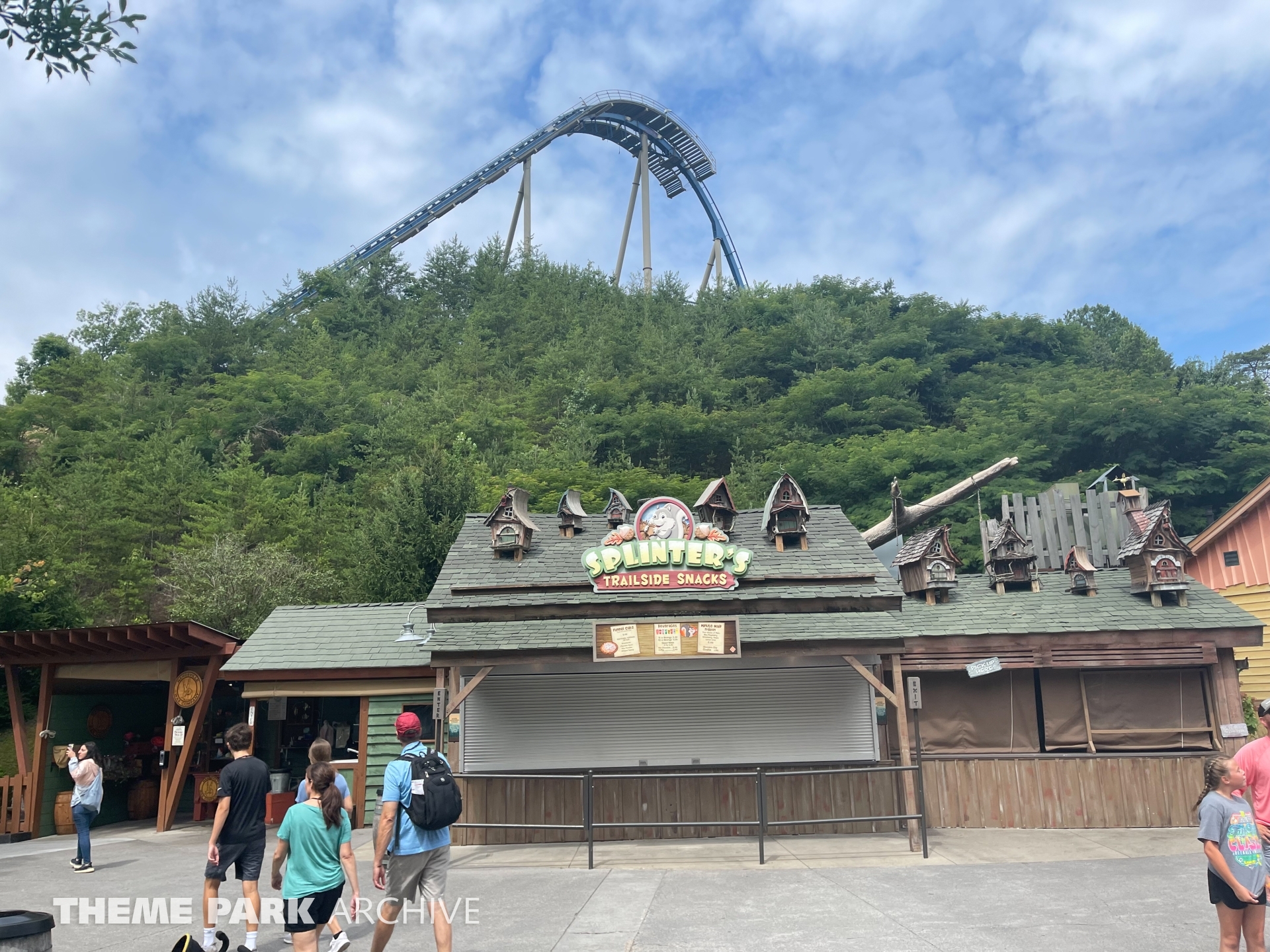 Timber Canyon at Dollywood Theme Park Archive
