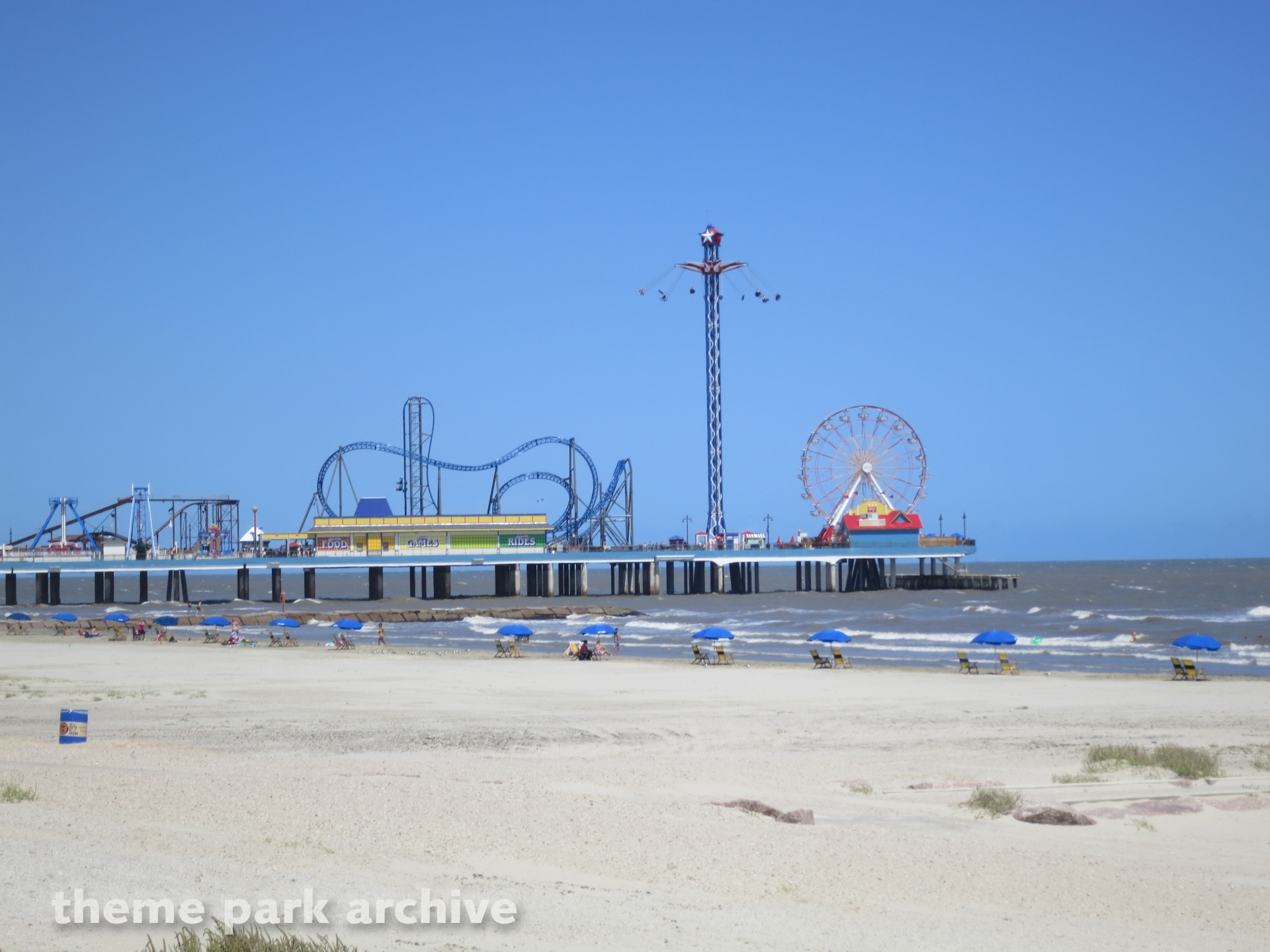 Galveston Island Historic Pleasure Pier 2012 Theme Park Archive