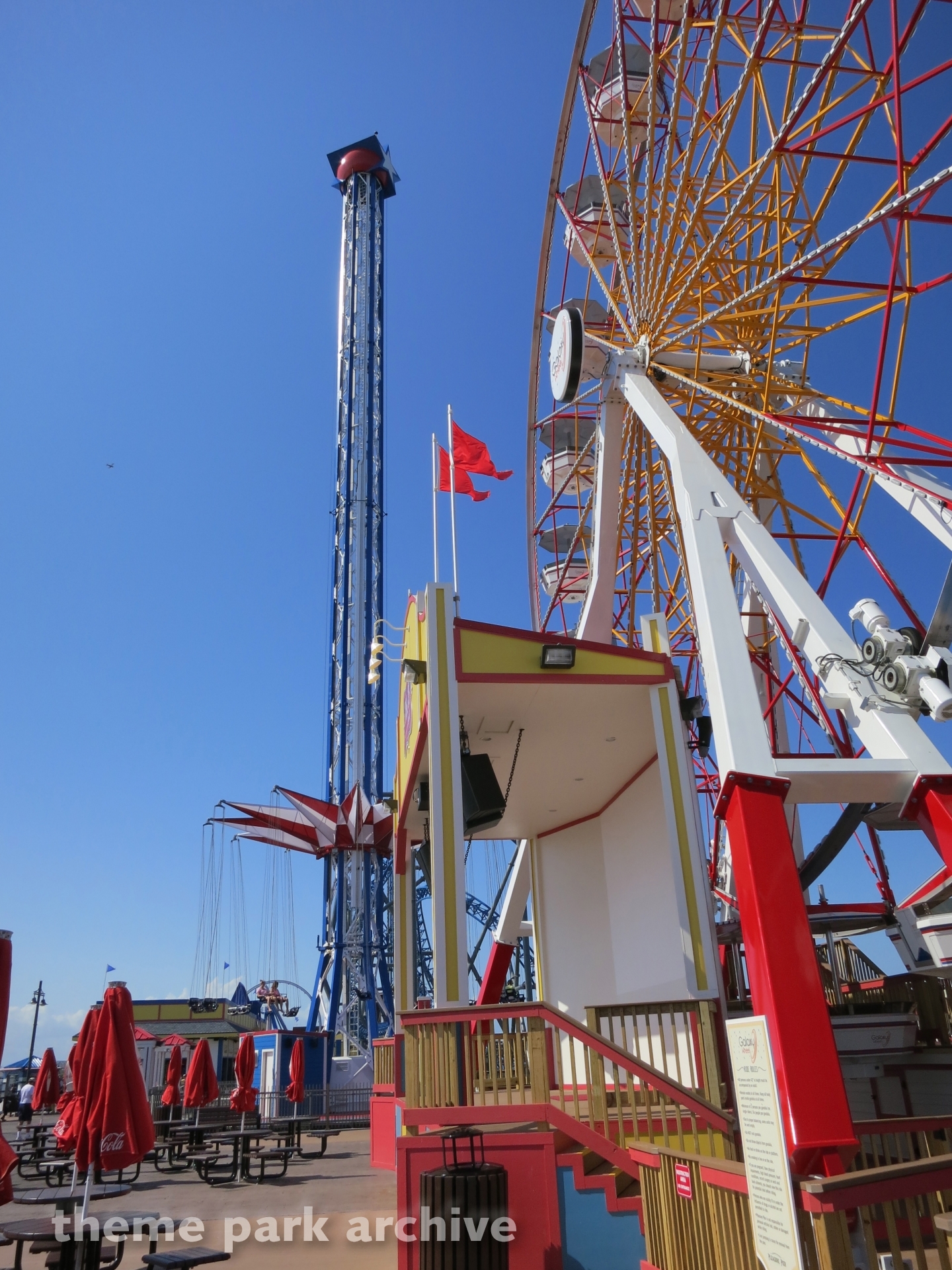 Texas Star Flyer at Galveston Island Historic Pleasure Pier Theme Park Archive