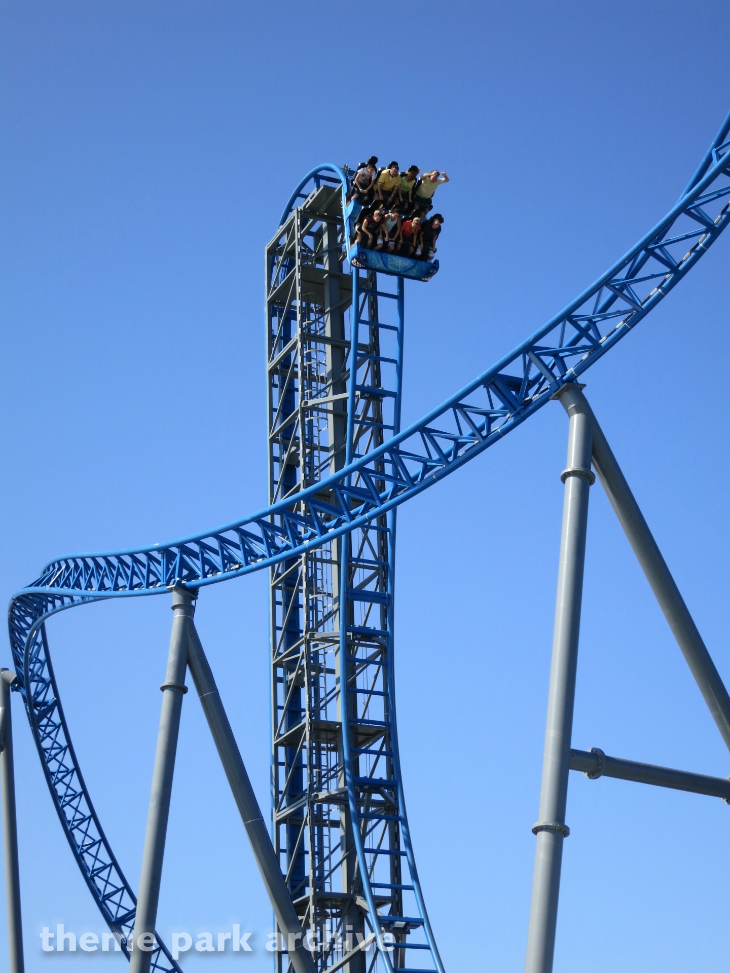 Iron Shark at Galveston Island Historic Pleasure Pier Theme Park Archive