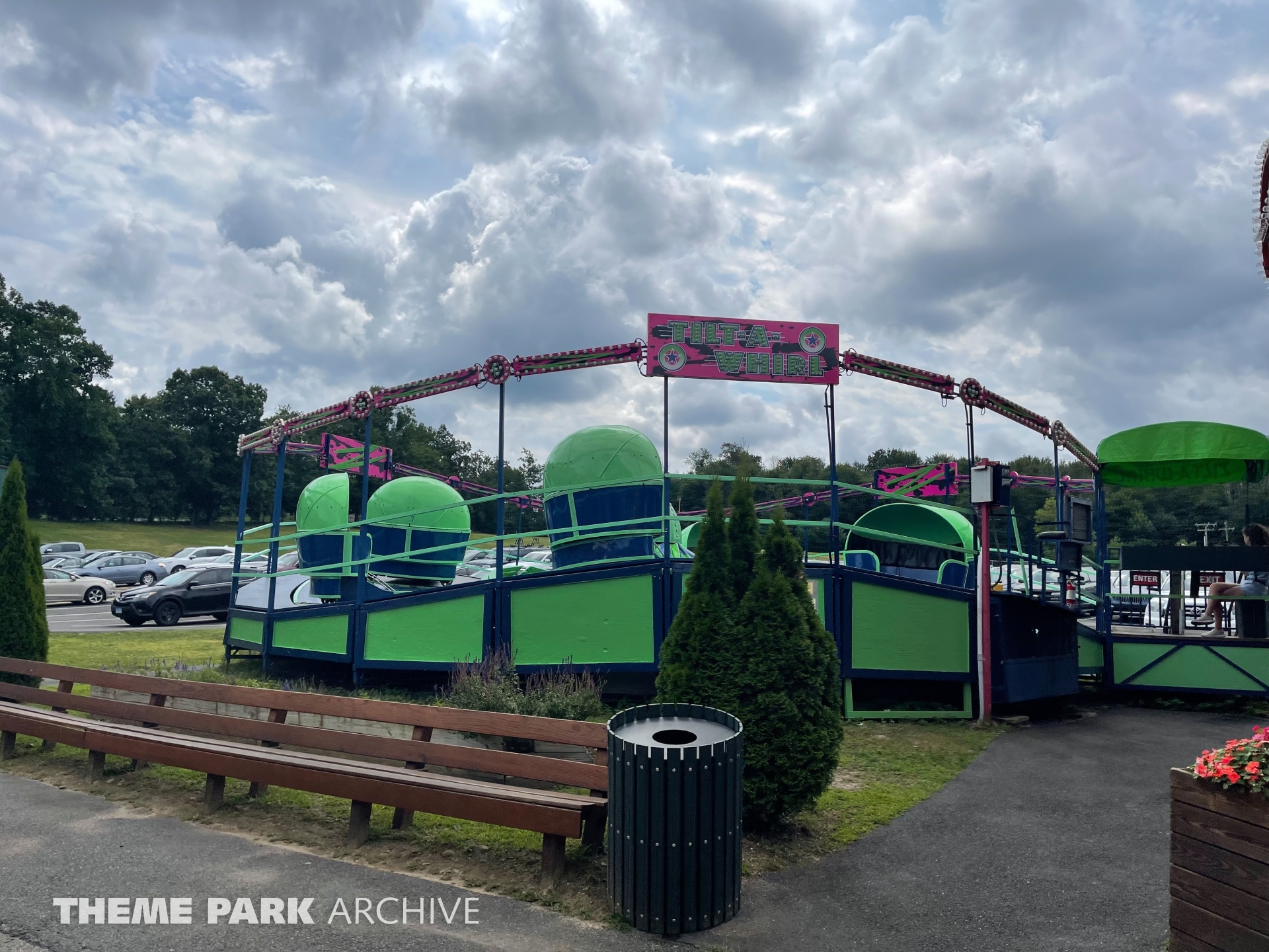 Tilt A Whirl at Quassy Amusement Park Theme Park Archive