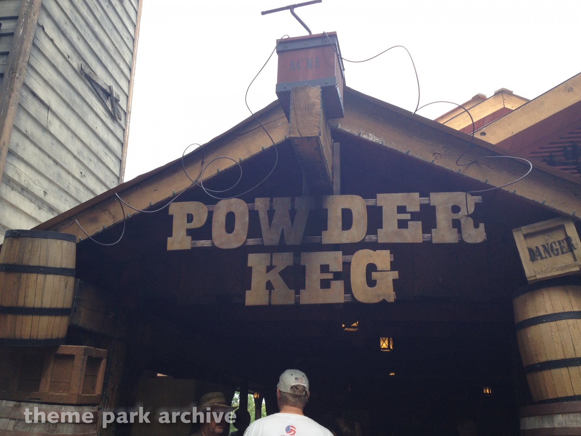 Powder Keg at Silver Dollar City Theme Park Archive
