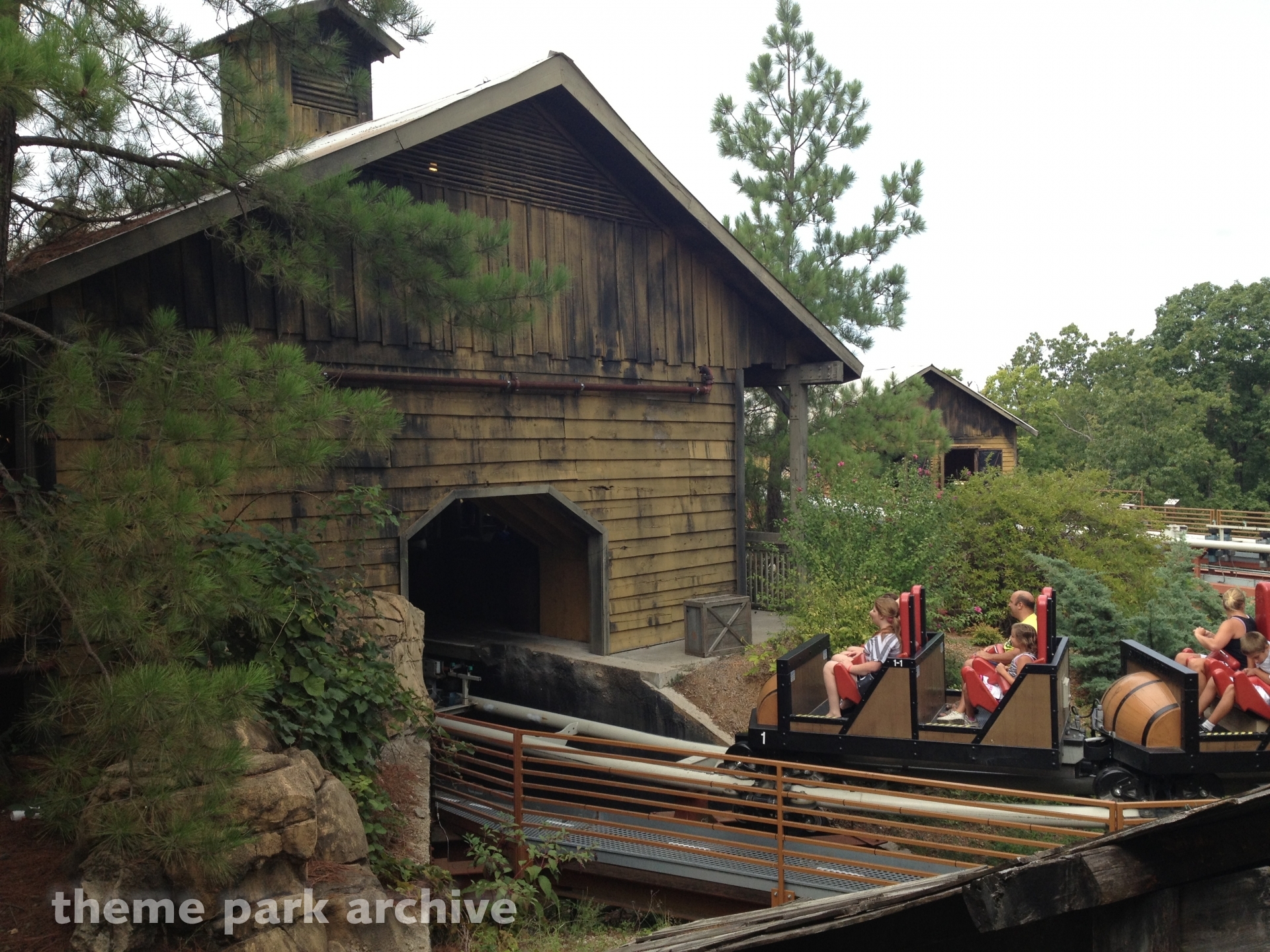 Powder Keg at Silver Dollar City Theme Park Archive