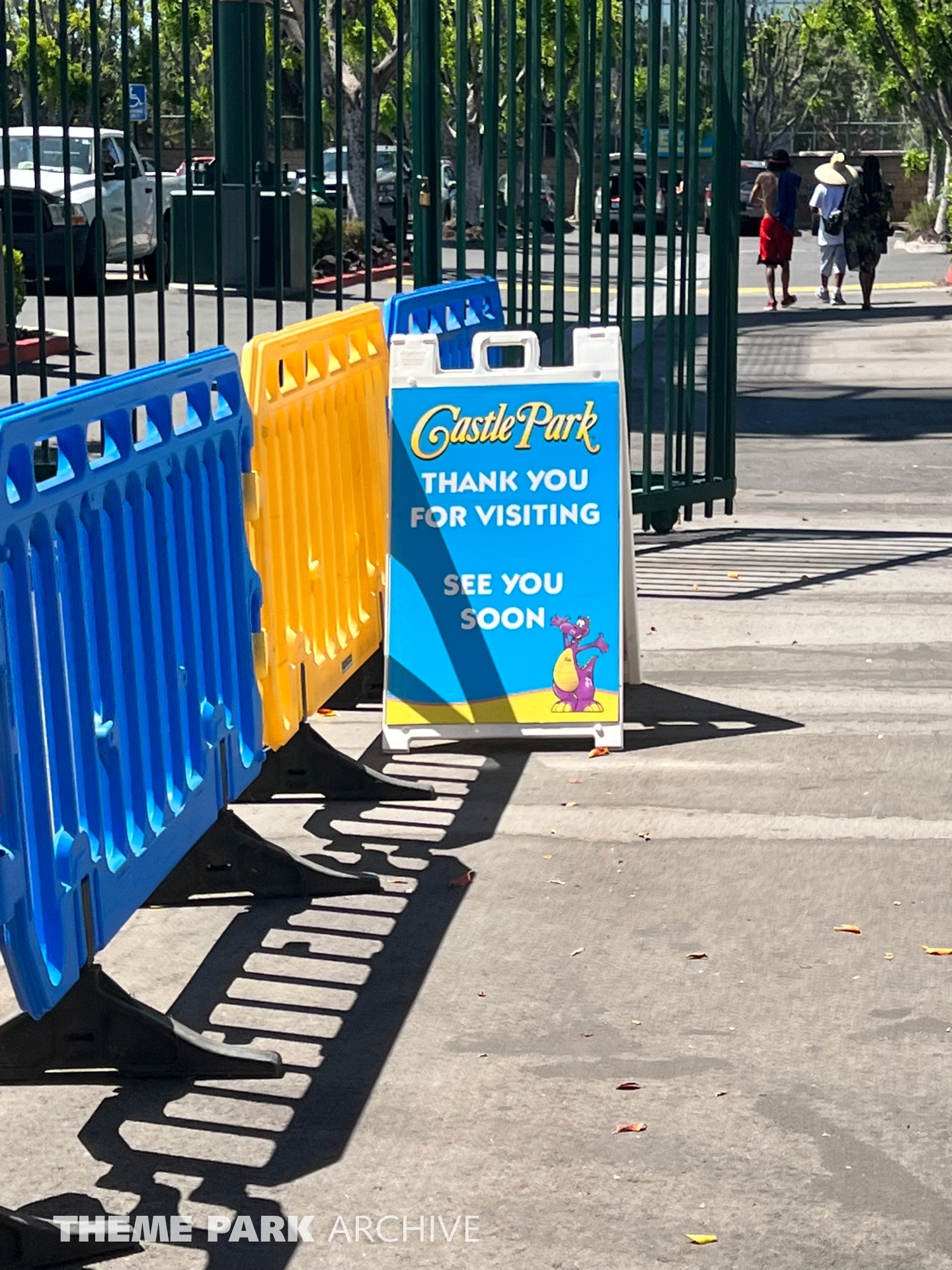Entrance at Castle Park Theme Park Archive