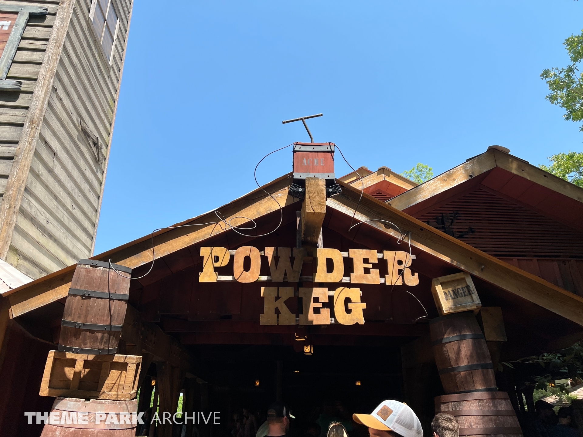 Powder Keg at Silver Dollar City Theme Park Archive