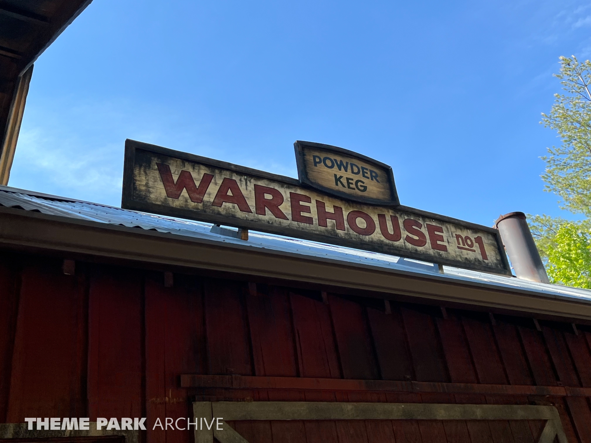 Powder Keg at Silver Dollar City Theme Park Archive