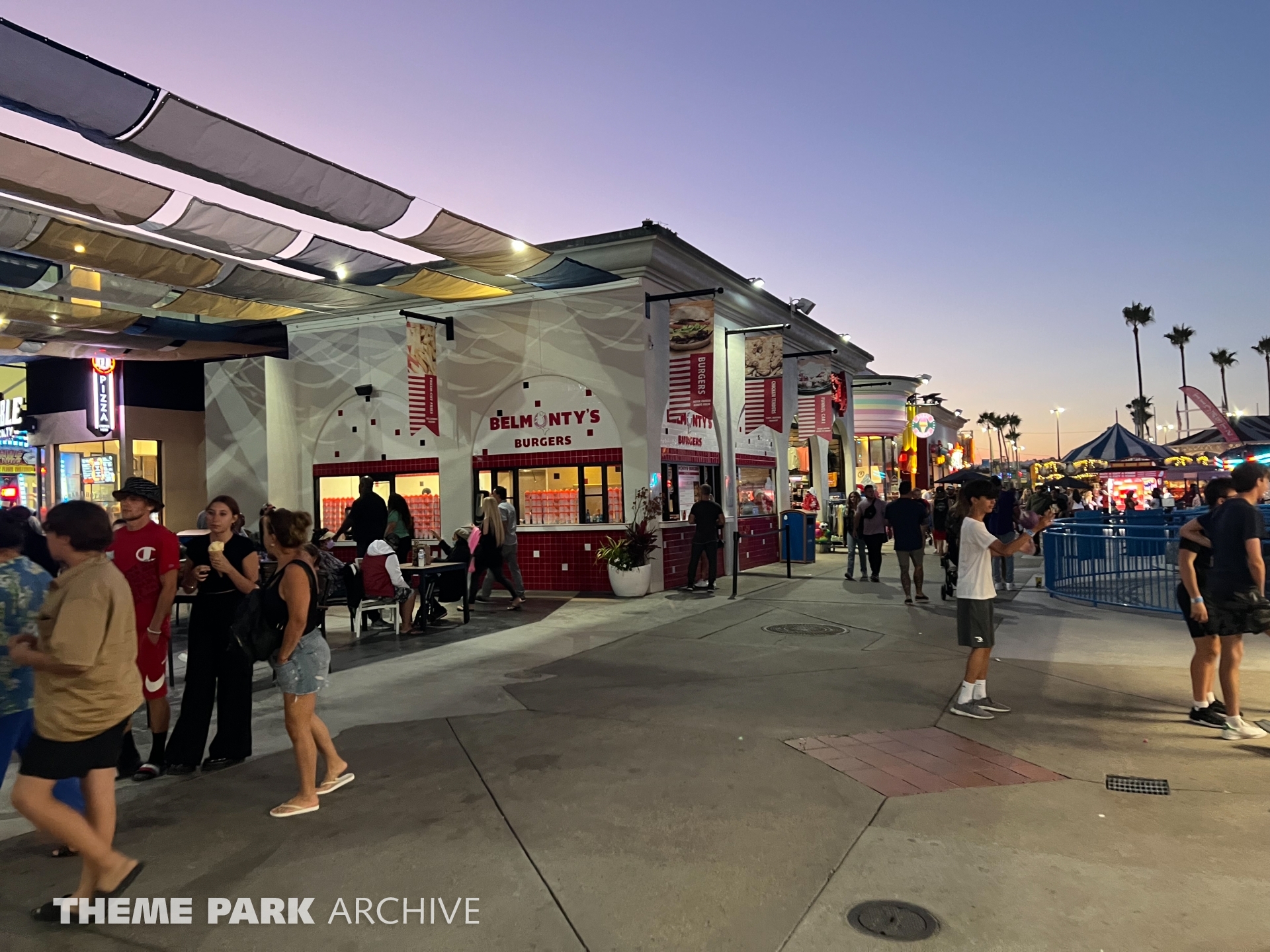 We drop into Belmont Park Theme Park Archive