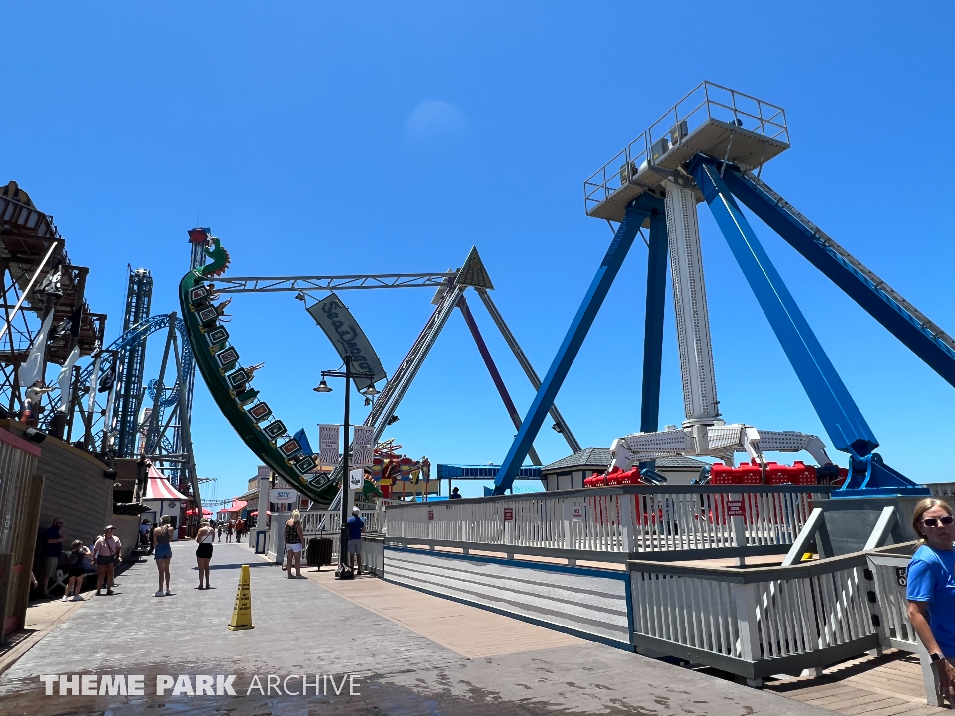 Revolution at Galveston Island Historic Pleasure Pier Theme Park Archive