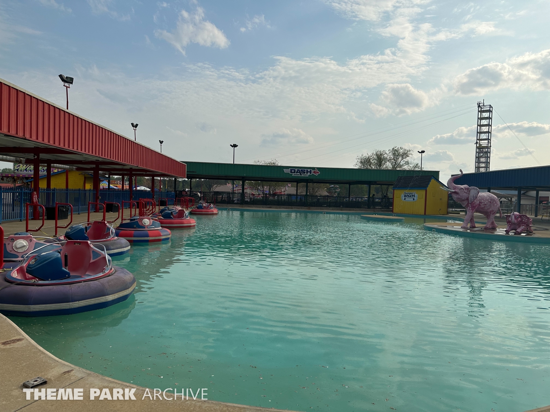 Bumper Boats at Fun Spot America Atlanta Theme Park Archive