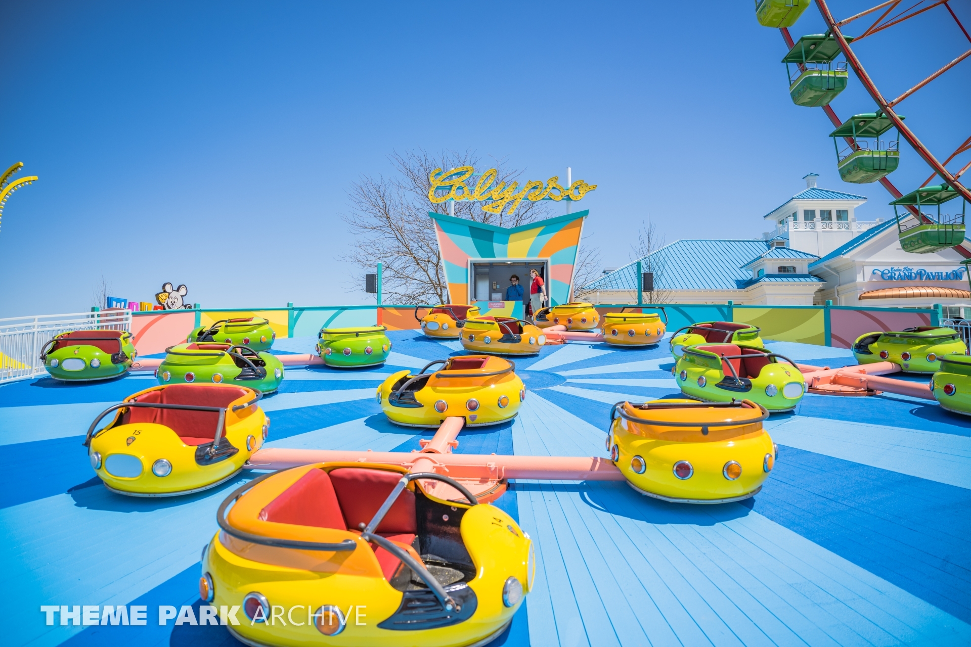 Calypso at Cedar Point Theme Park Archive