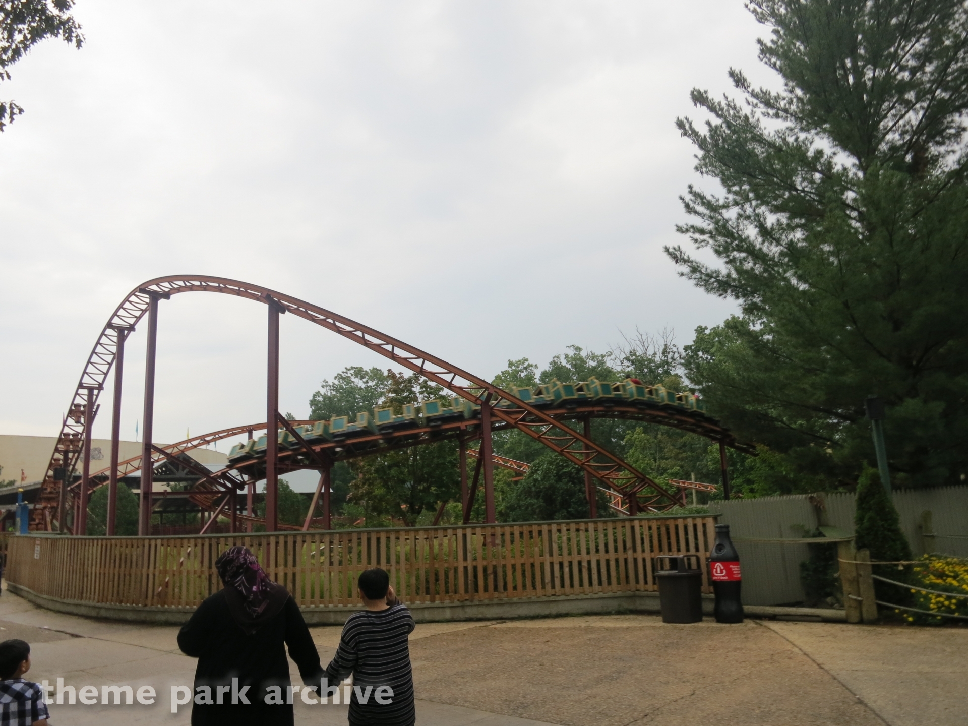 HARLEY QUINN Crazy Train at Six Flags Great Adventure Theme Park Archive