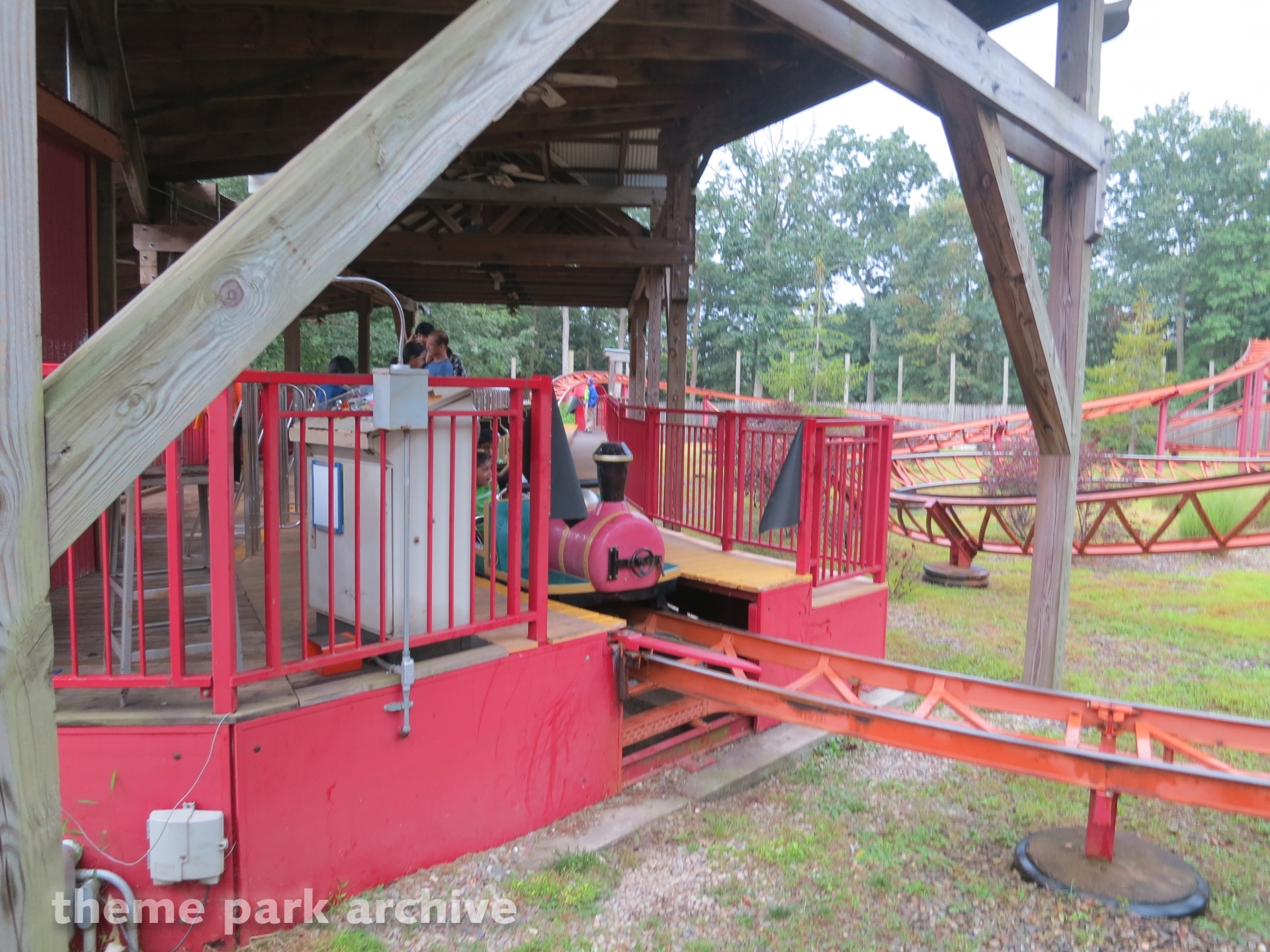 HARLEY QUINN Crazy Train at Six Flags Great Adventure Theme Park Archive