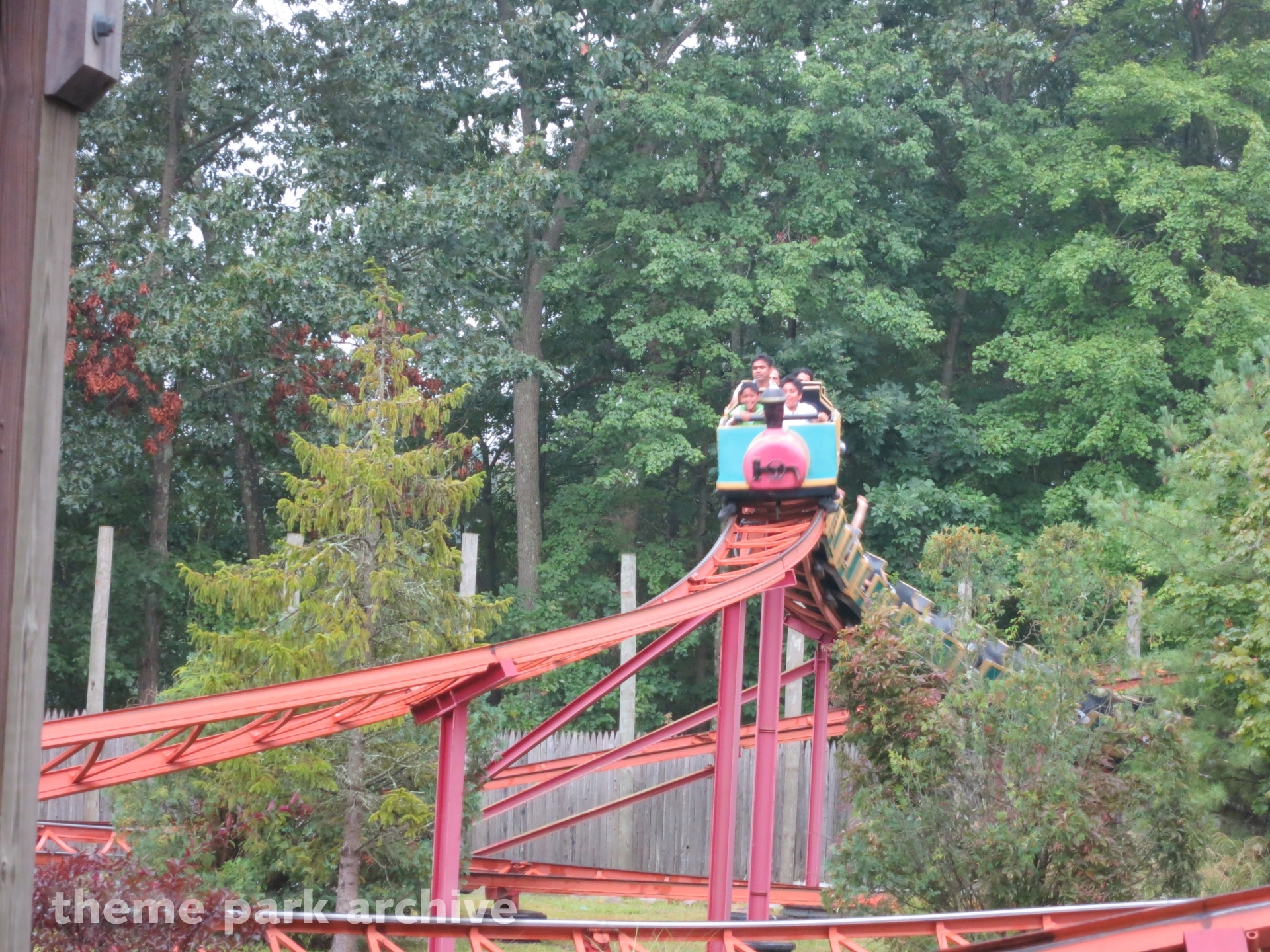 HARLEY QUINN Crazy Train at Six Flags Great Adventure Theme Park Archive