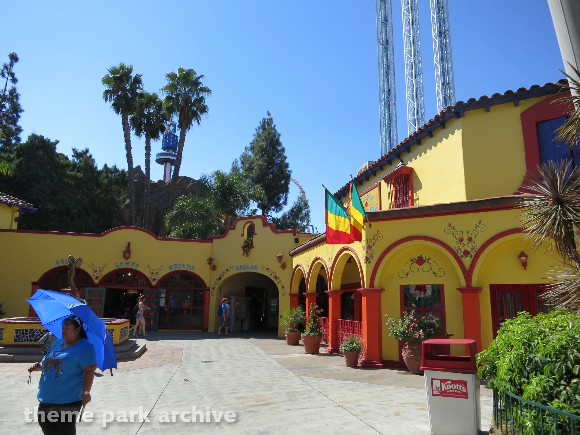 Fiesta Village at Knott's Berry Farm Theme Park Archive