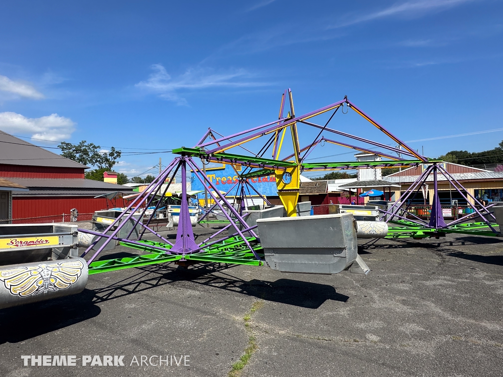 Scrambler at Sylvan Beach Amusement Park Theme Park Archive