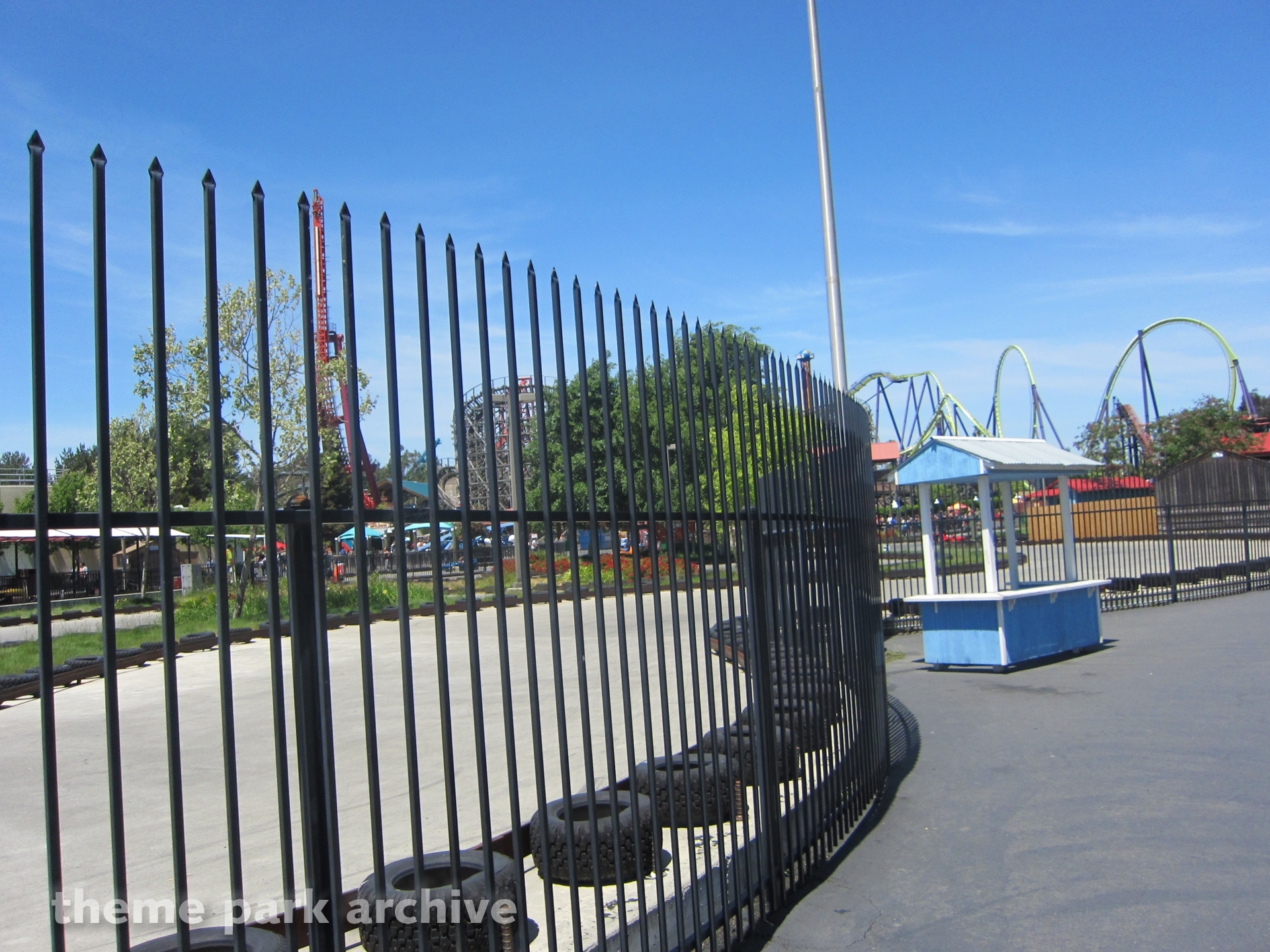 Thunderoad Speedway Go Karts at Six Flags Discovery Kingdom Theme