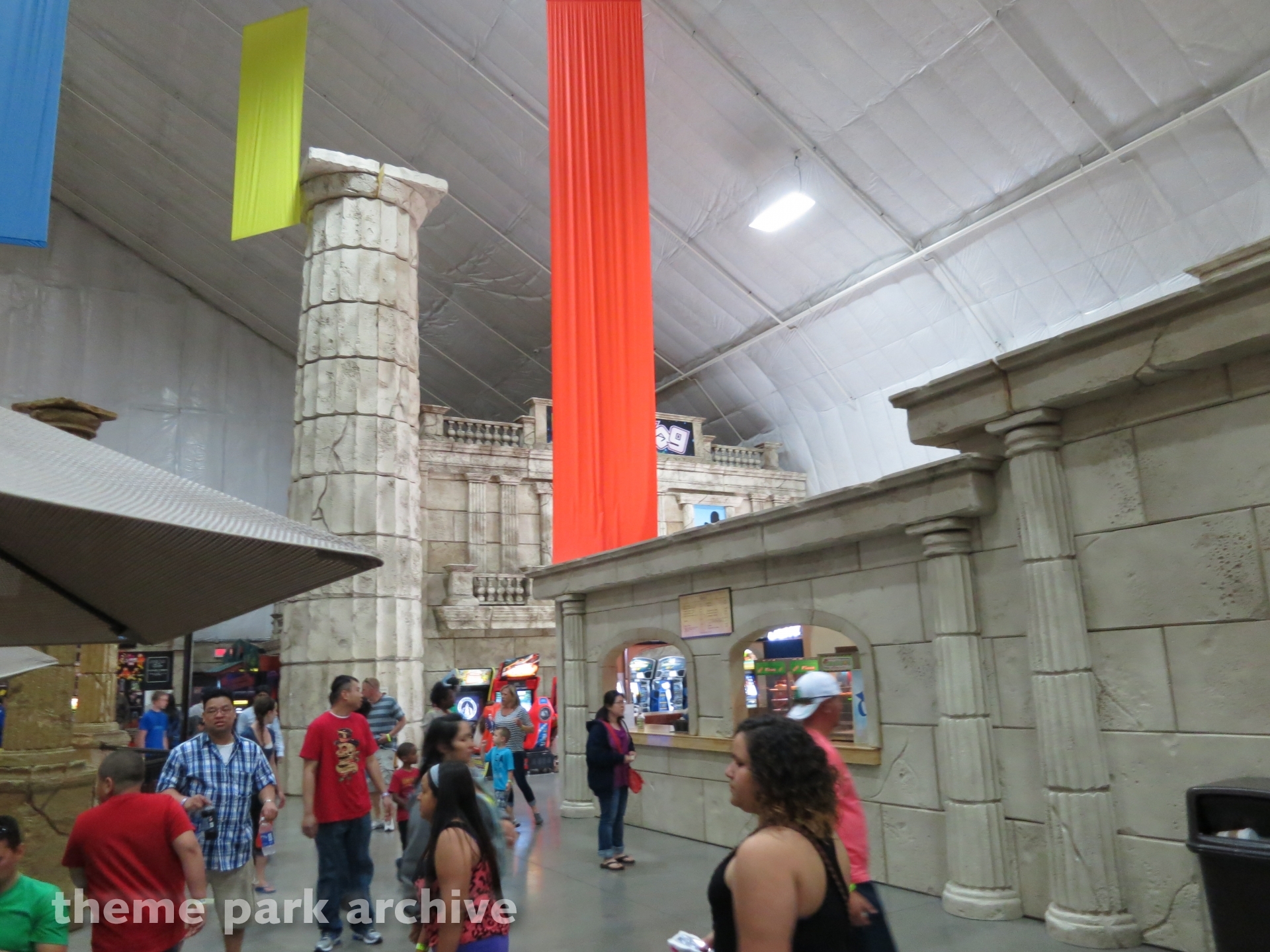 Parthenon Indoor Theme Park at Mt. Olympus Theme Park Archive