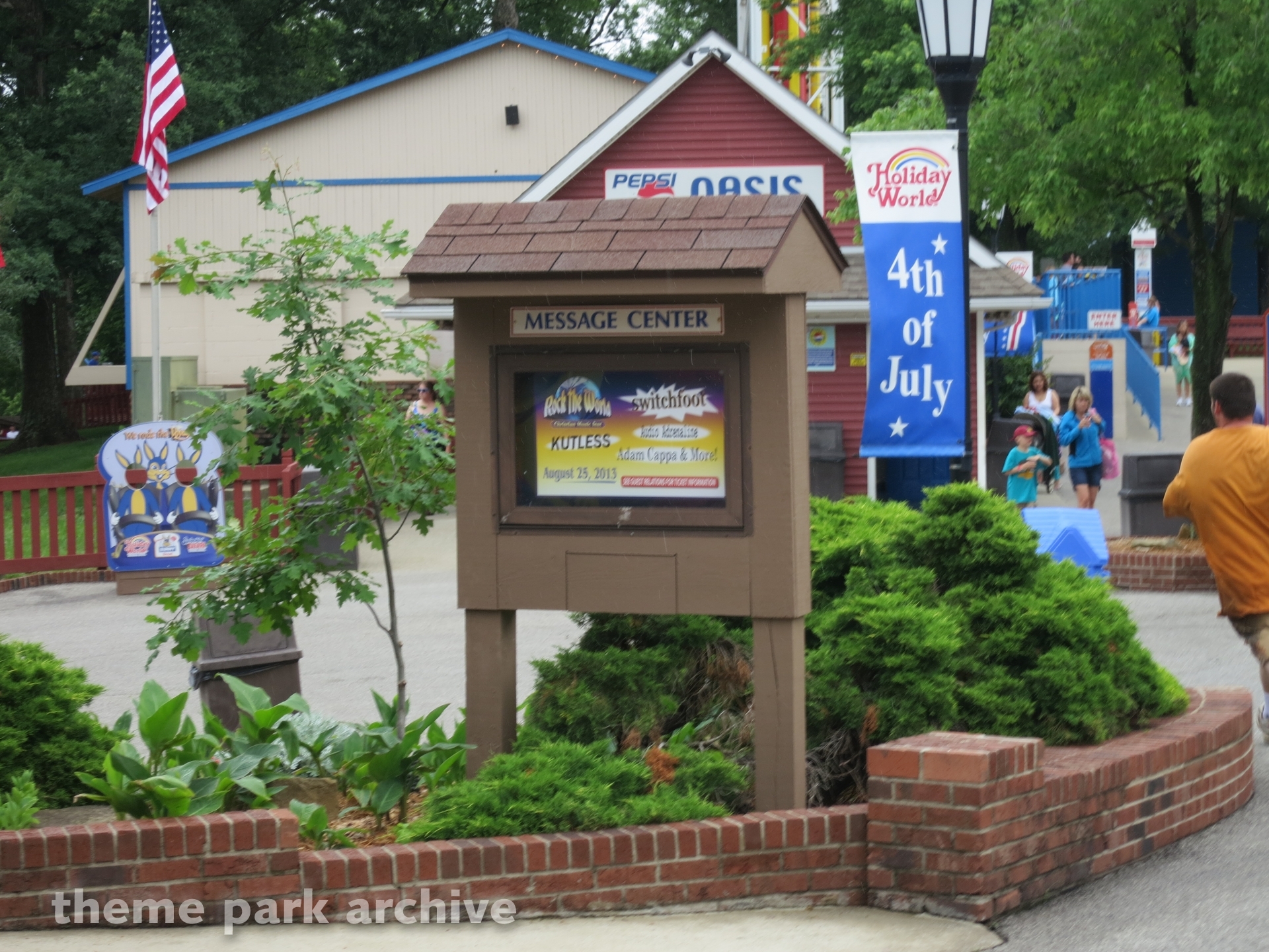 4th of July at Holiday World Theme Park Archive