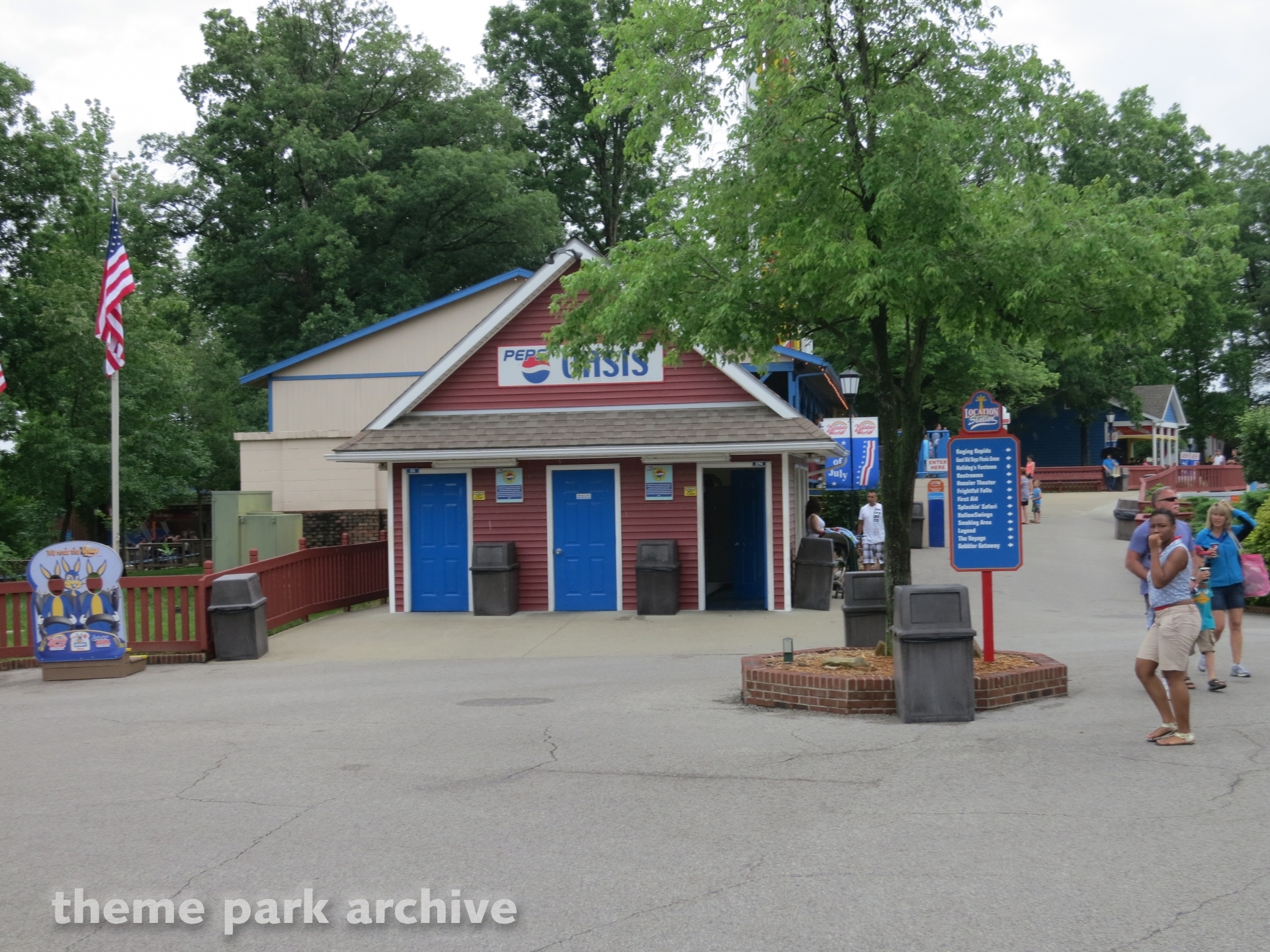 4th of July at Holiday World Theme Park Archive