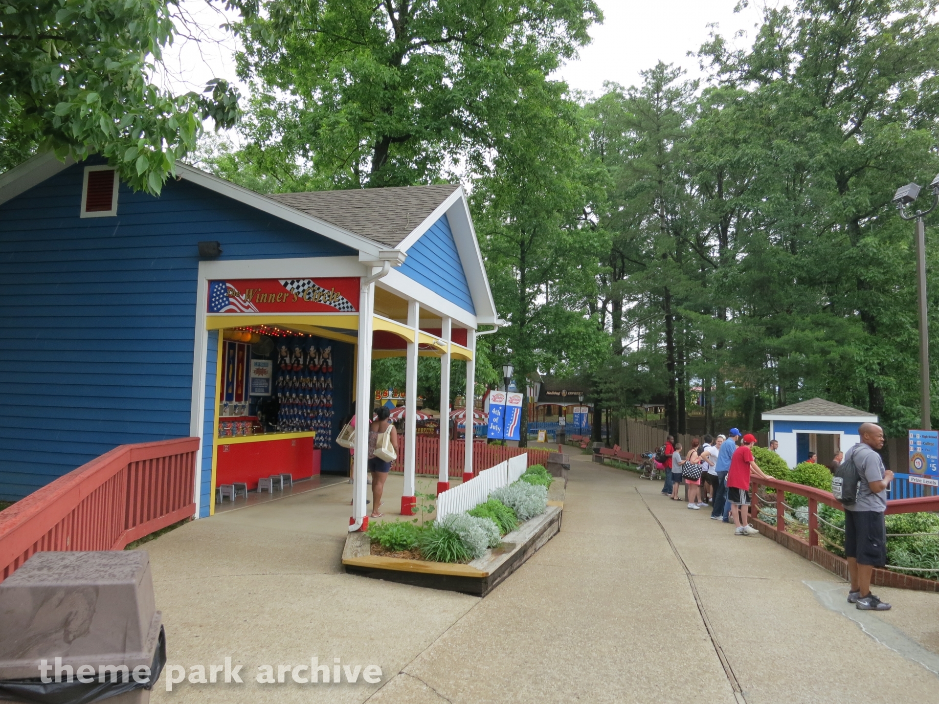 4th of July at Holiday World Theme Park Archive