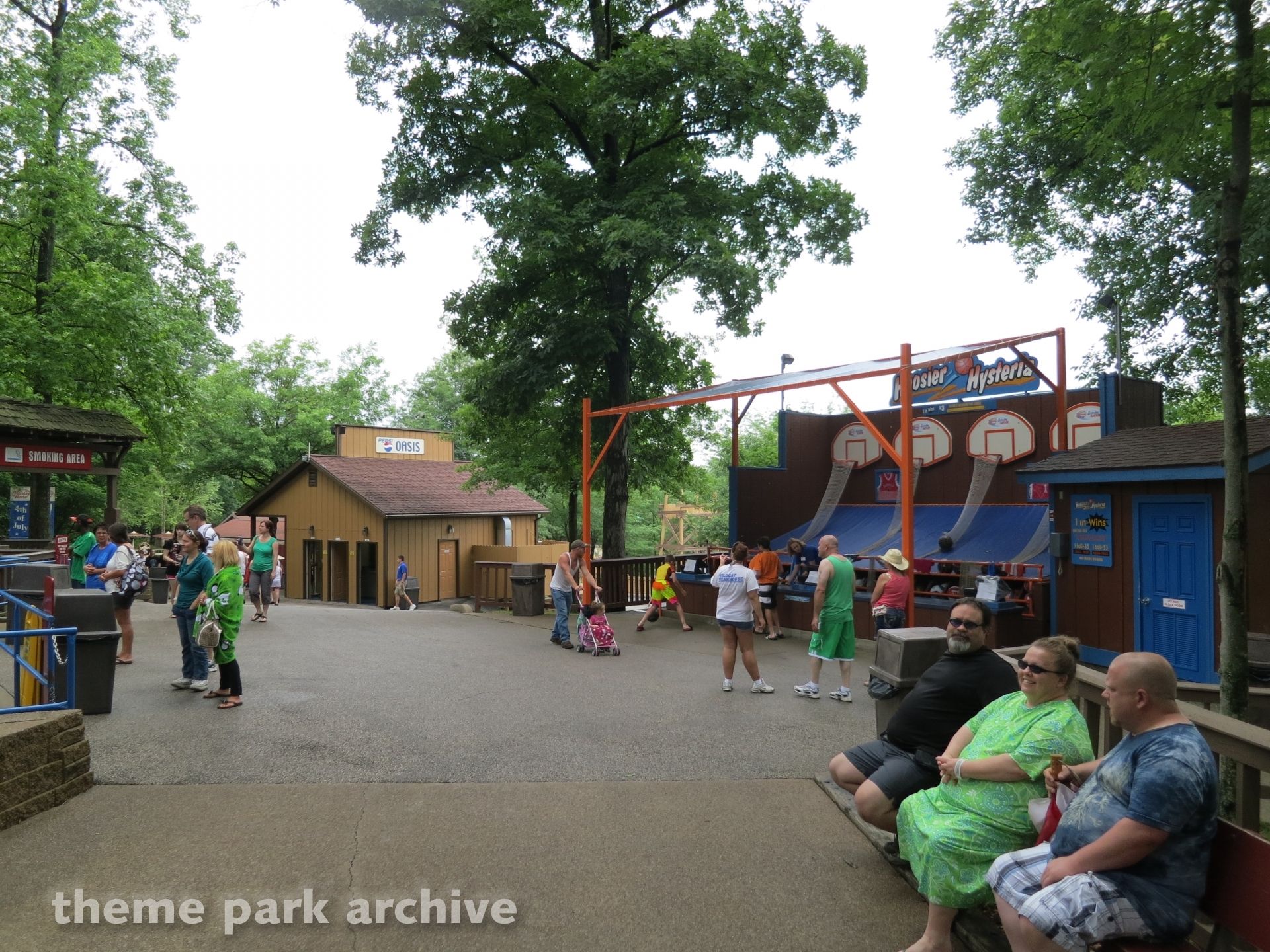 4th of July at Holiday World Theme Park Archive