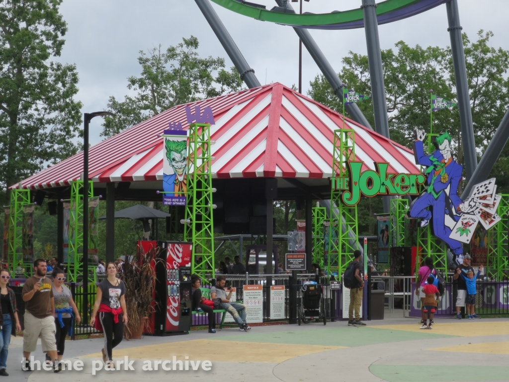Theme Park Archive The Joker Six Flags Great Adventure