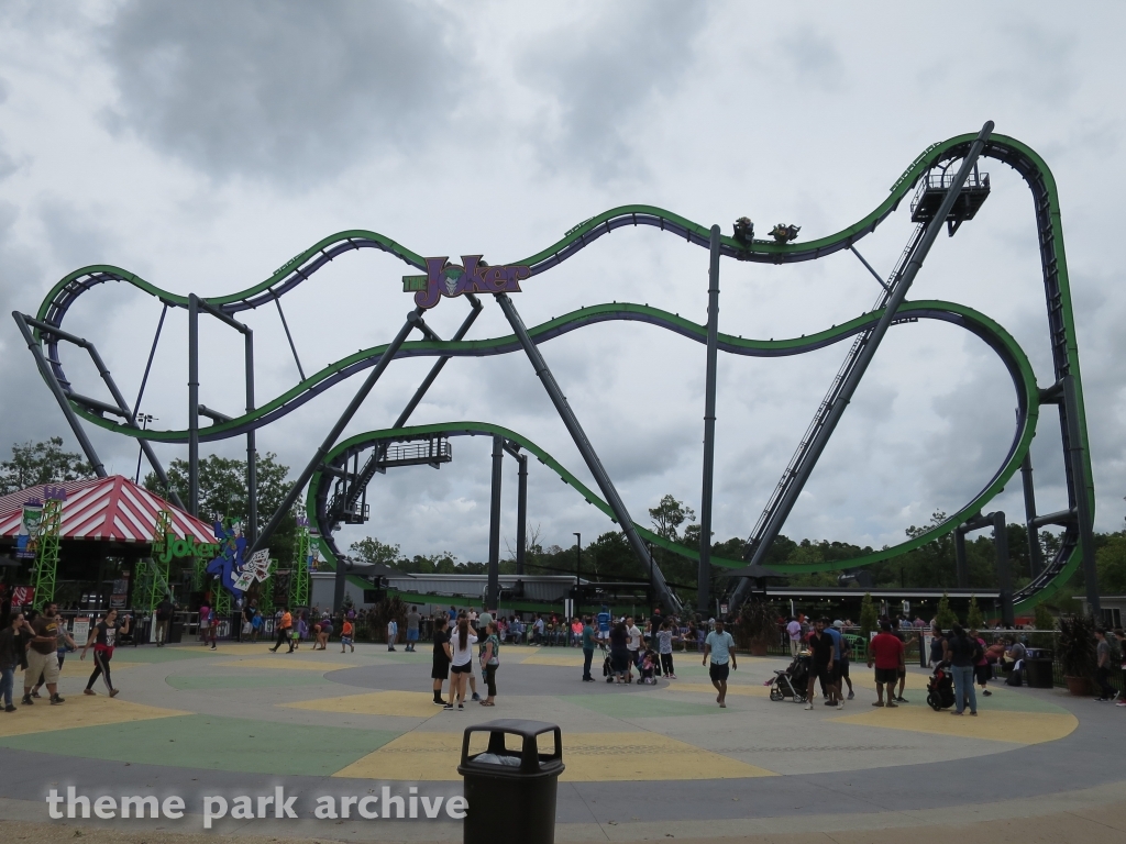 Theme Park Archive The Joker Six Flags Great Adventure
