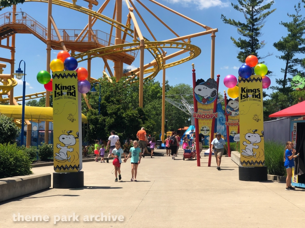Kings Island Peanuts Celebration Theme Park Archive