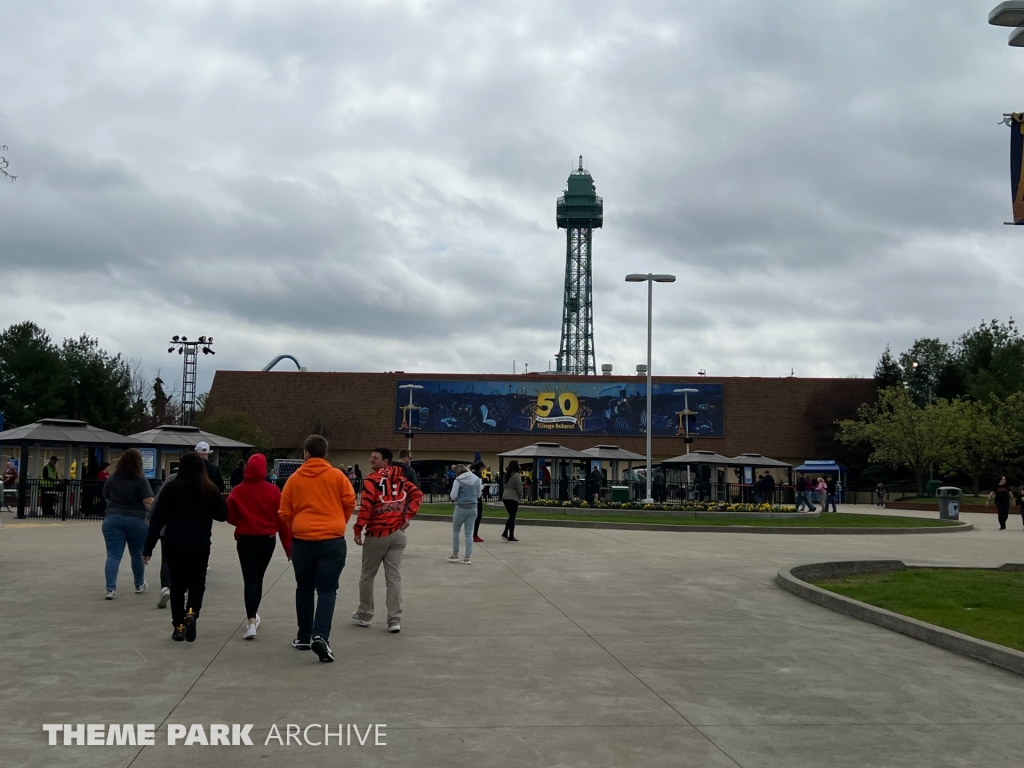 Kings Island's 50th Opening Day Theme Park Archive