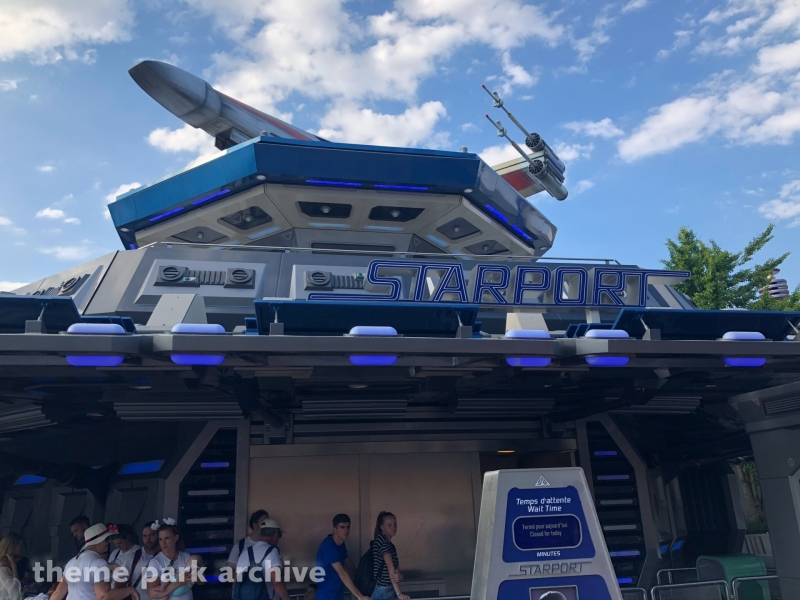 Starport Star Wars Encounter at Disneyland Paris Theme Park Archive