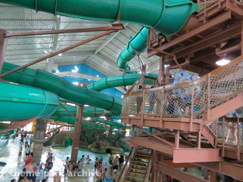 Medusa's Indoor Waterpark at Mt. Olympus Theme Park Archive