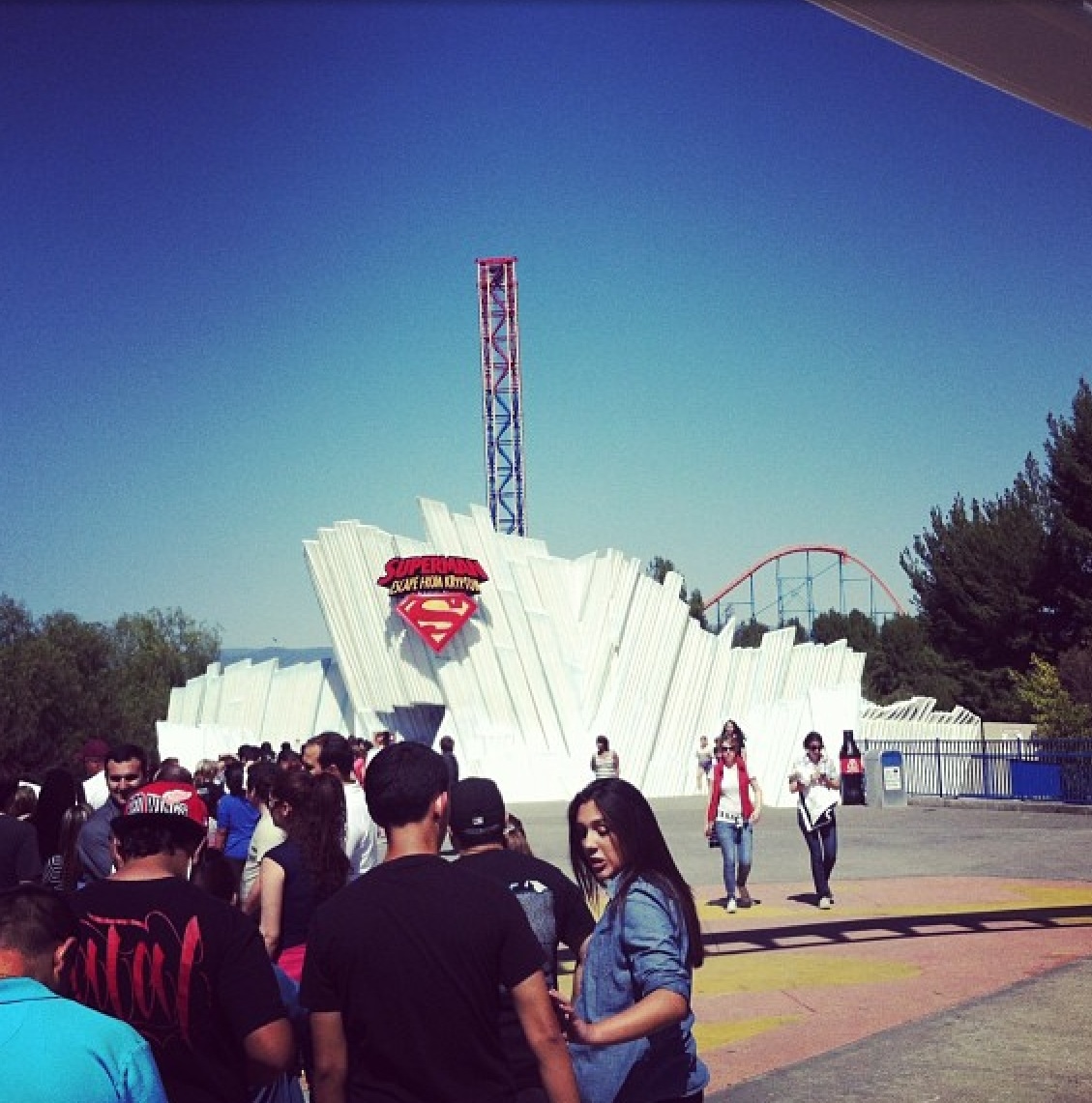 Theme Park Review • The Six Flags Magic Mountain (SFMM