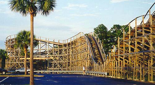 Cannonball Run Roller Coaster Photos, Waterville USA