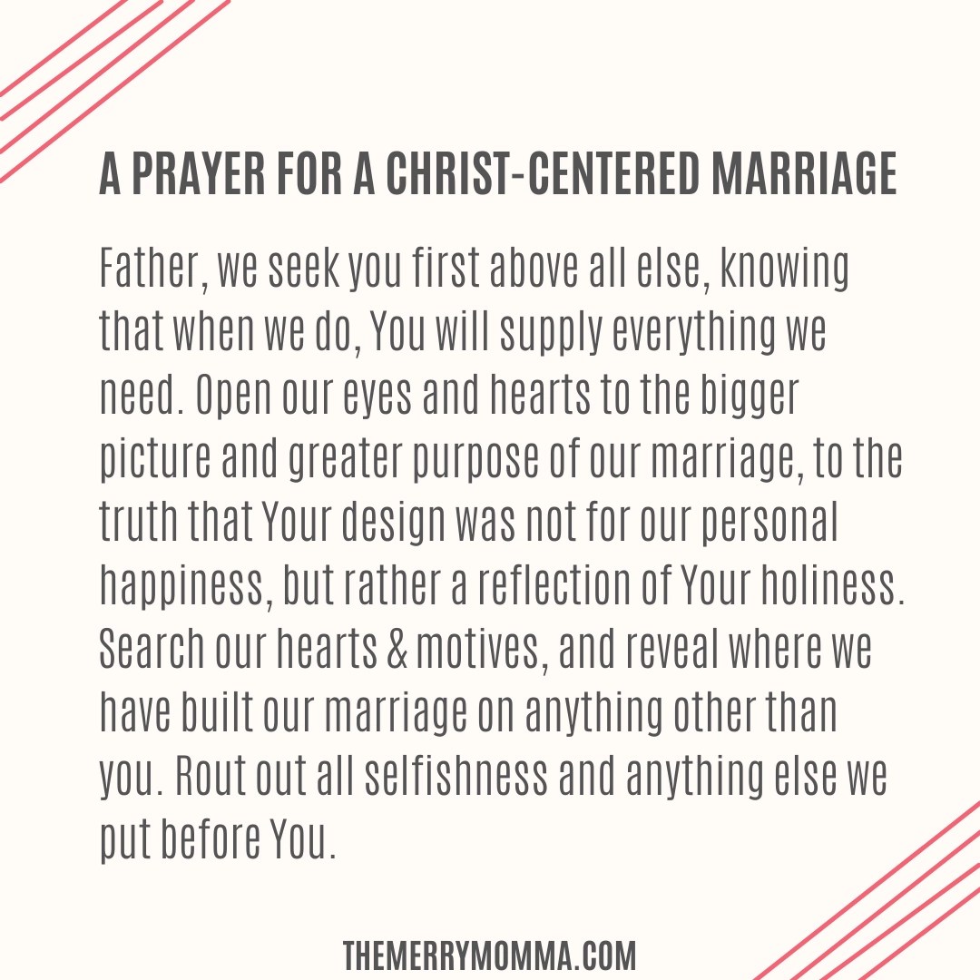 10 Prayers to Strengthen Your Marriage The Merry Momma