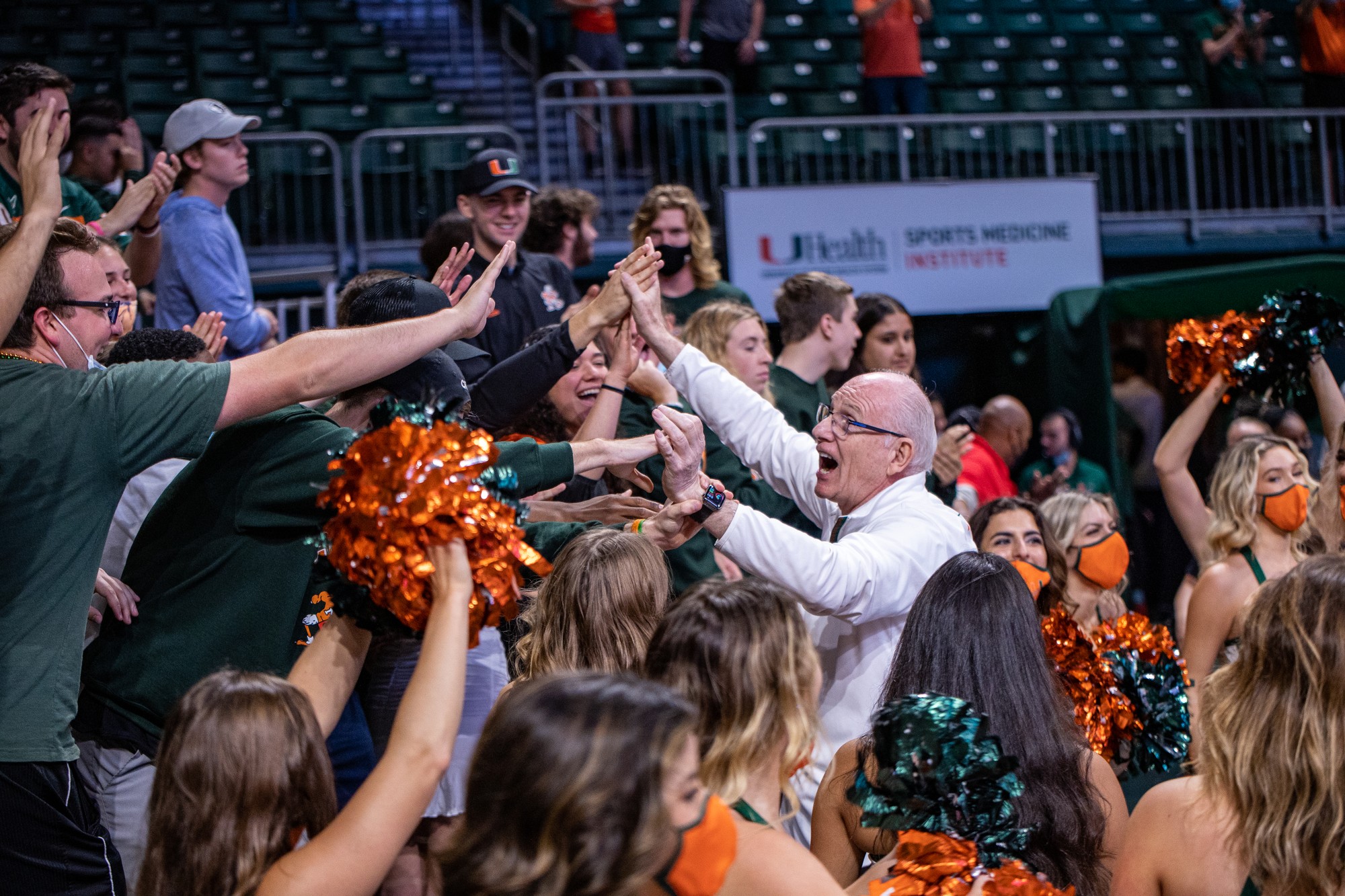 A resurging student section “The Eye” of Hurricanes basketball The