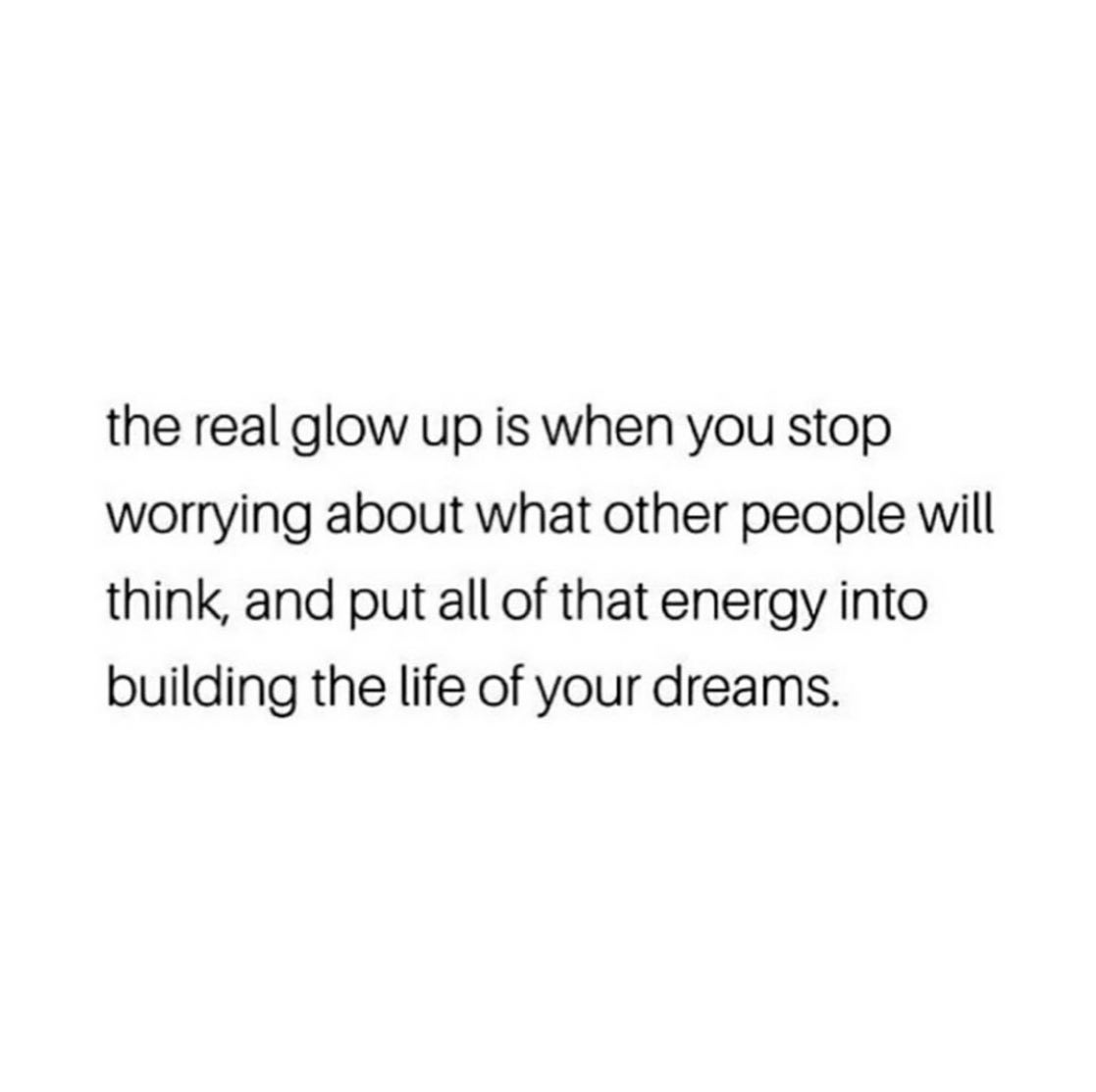 The real glow up quote Michelle Rojas