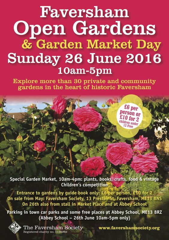 How to organise a local open gardens event... The MiddleSized Garden