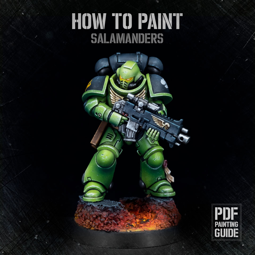 How to Paint Salamanders PDF Painting Guide » The Mighty Brush
